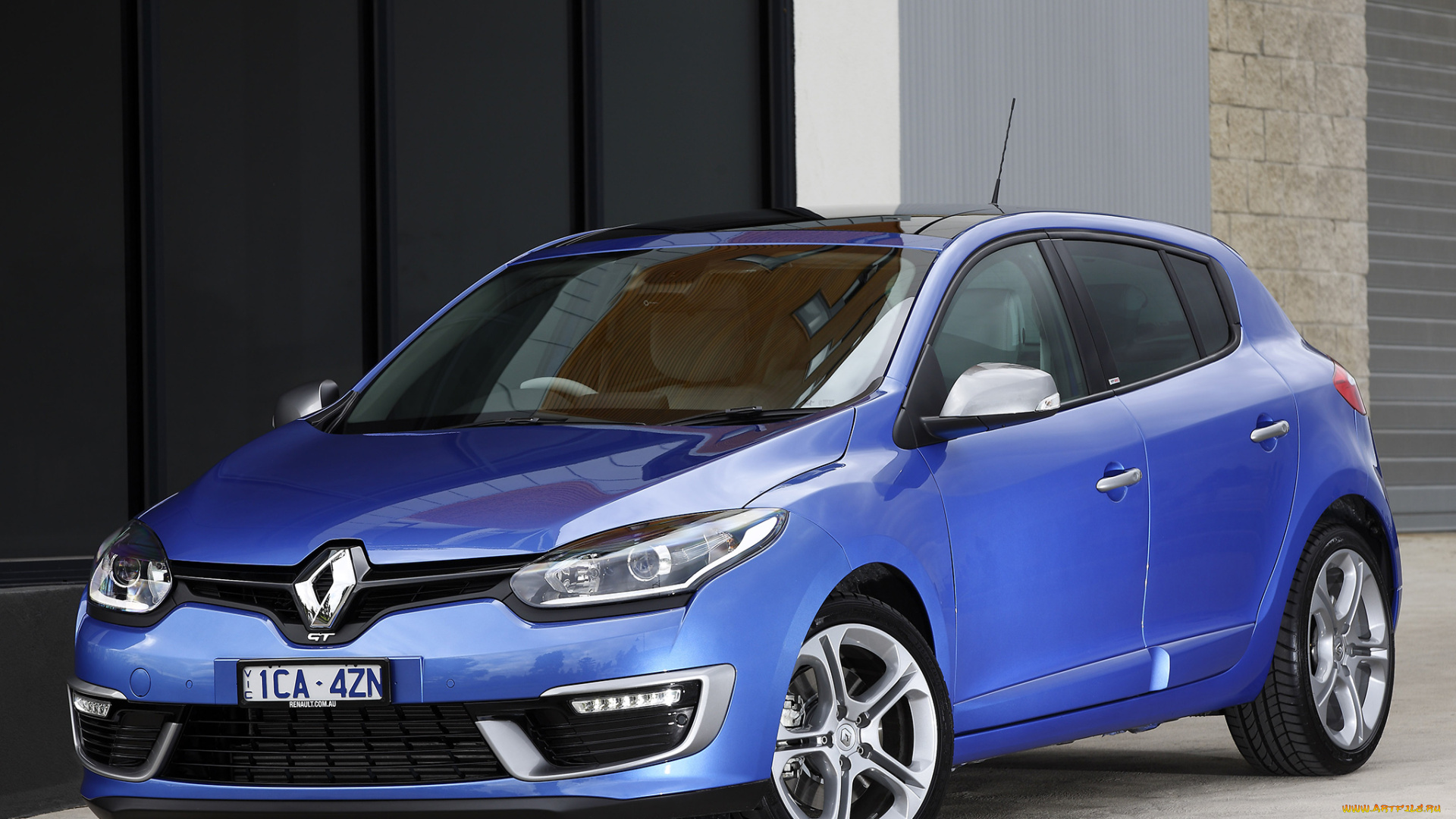 автомобили, renault, mеgane, gt, 220, au-spec, 2014г, синий