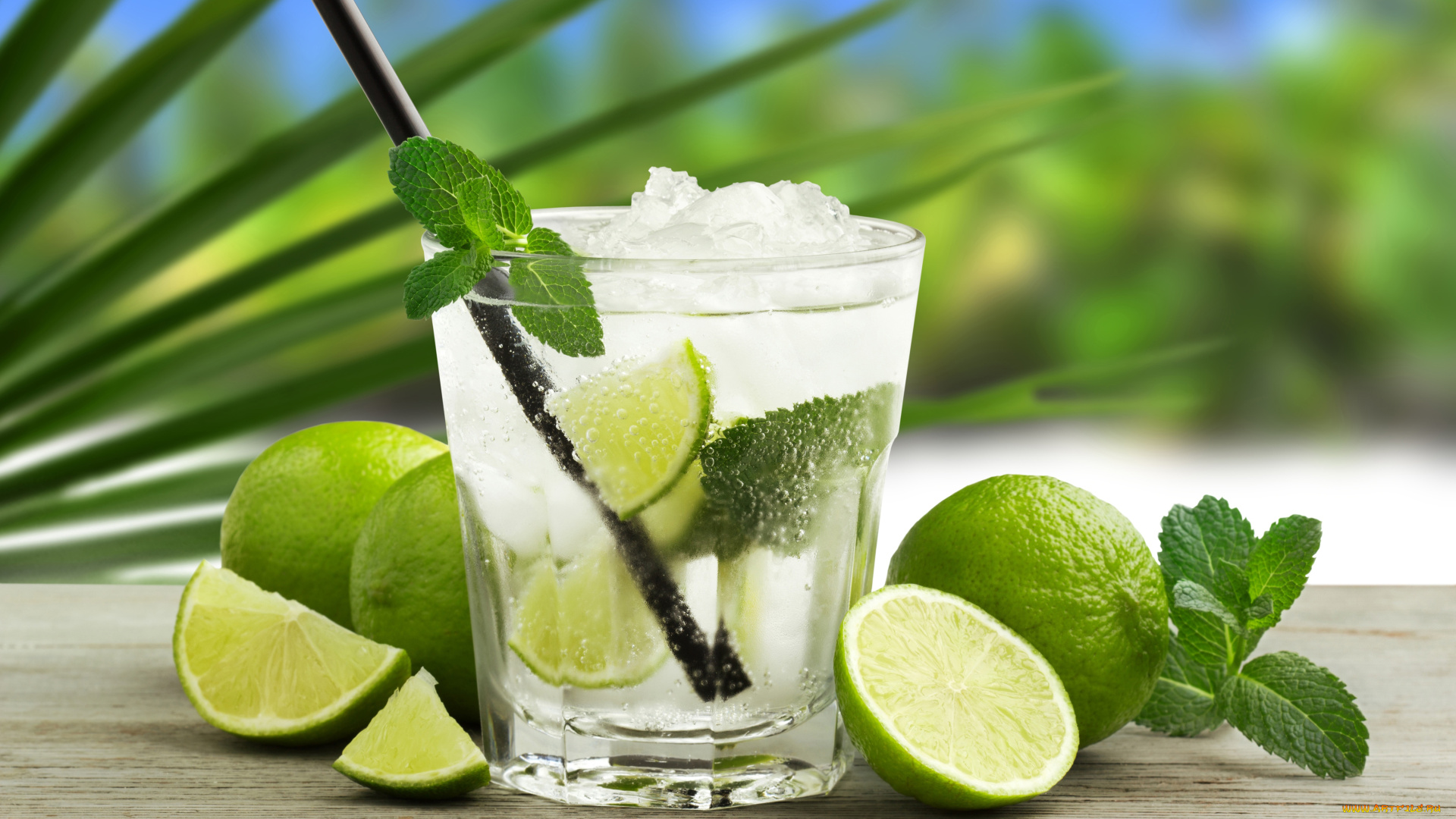 еда, напитки, , коктейль, коктейль, мохито, лайм, стакан