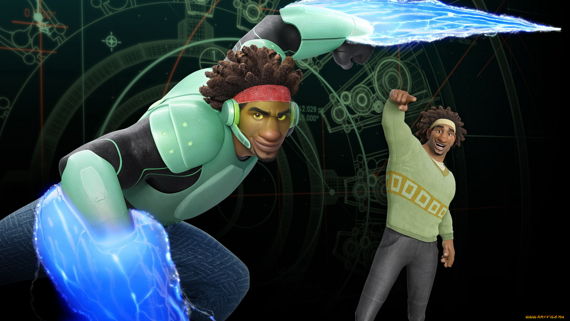 мультфильмы, big, hero, 6, персонажи