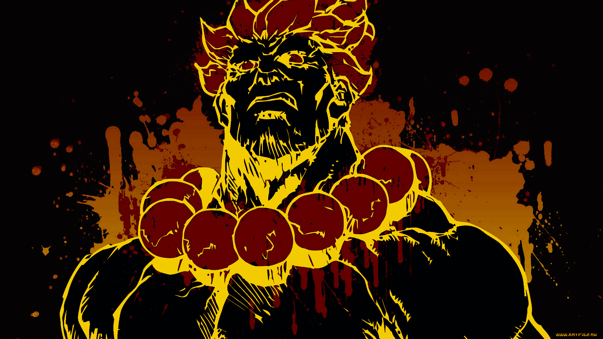 рисованные, минимализм, злой, человек