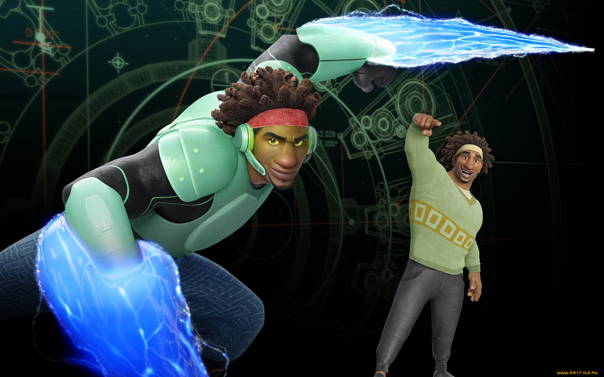 мультфильмы, big, hero, 6, персонажи