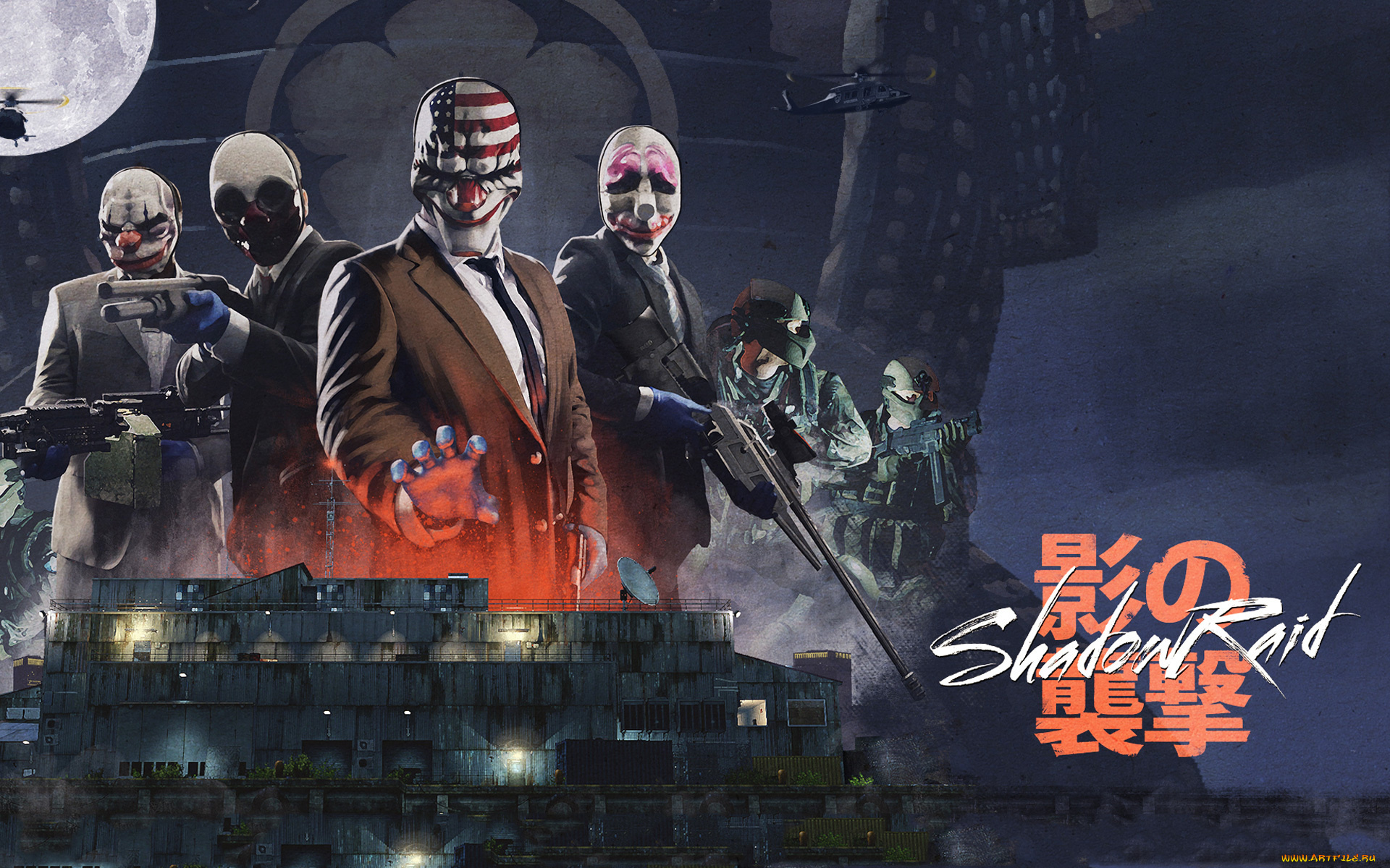 payday, 2, видео, игры, -, payday, 2, бандиты, грабители, ограбление, симулятор, 2, payday