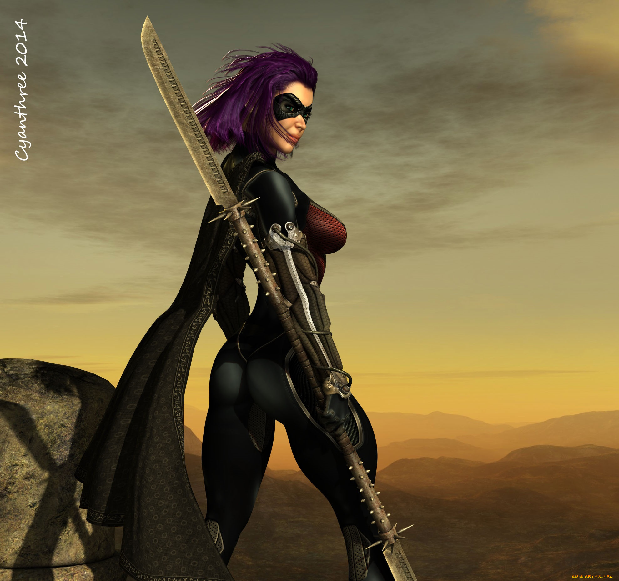 3д, графика, амазонки, , amazon, взгляд, девушка