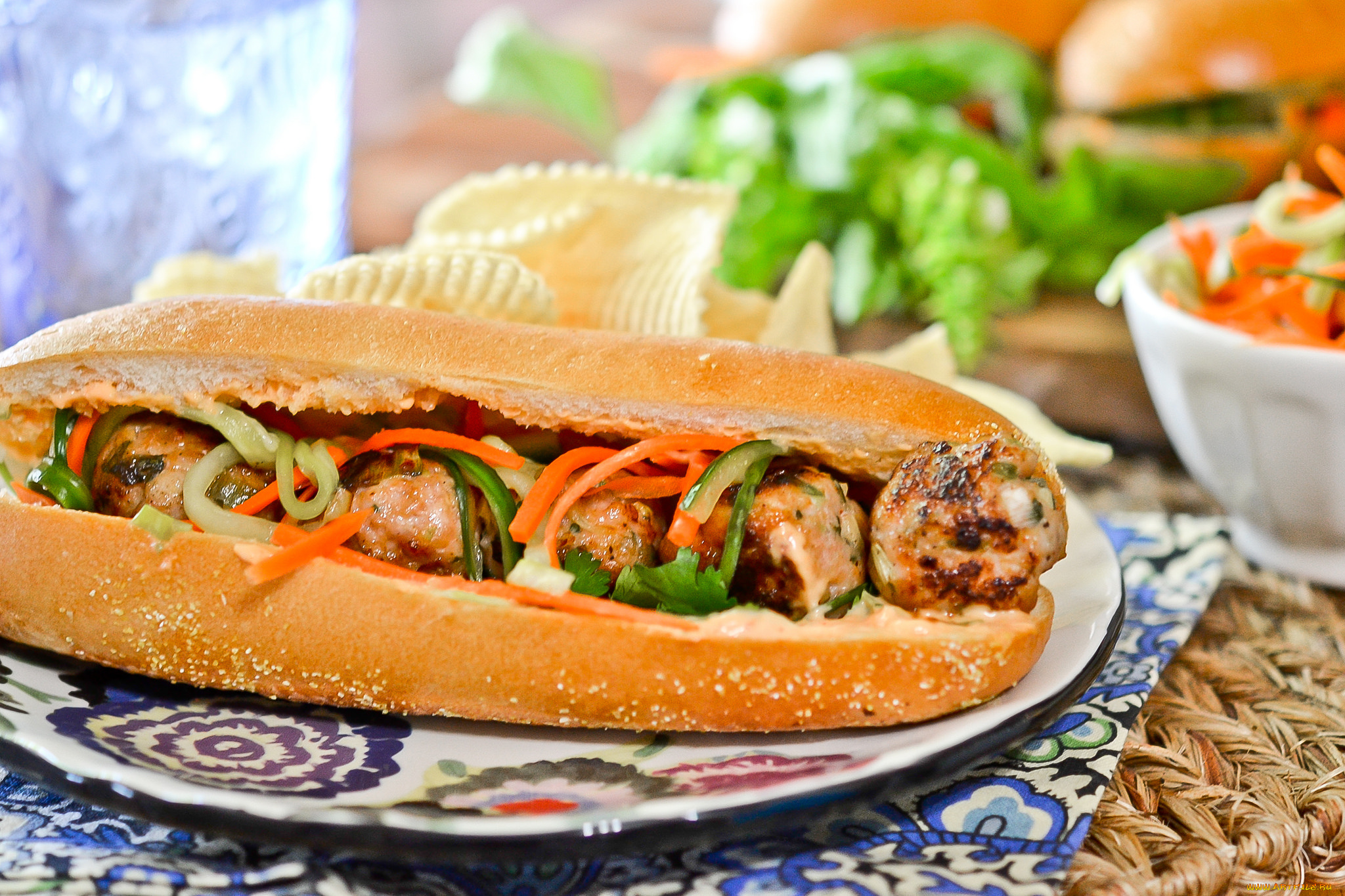 еда, бутерброды, , гамбургеры, , канапе, овощи, мясо, булочка