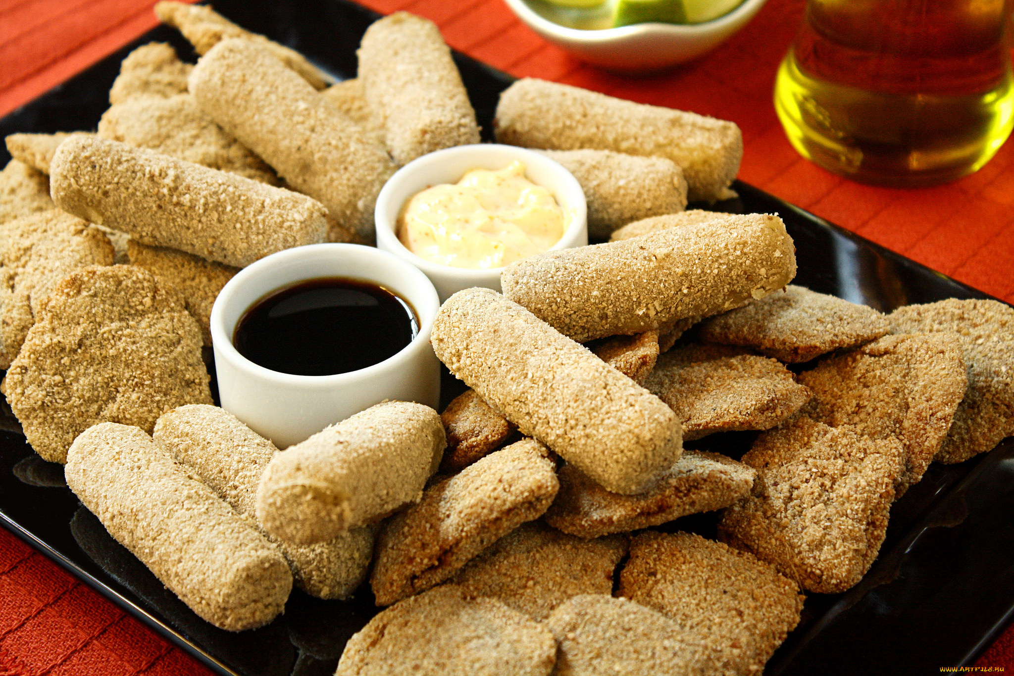 еда, мясные, блюда, соус