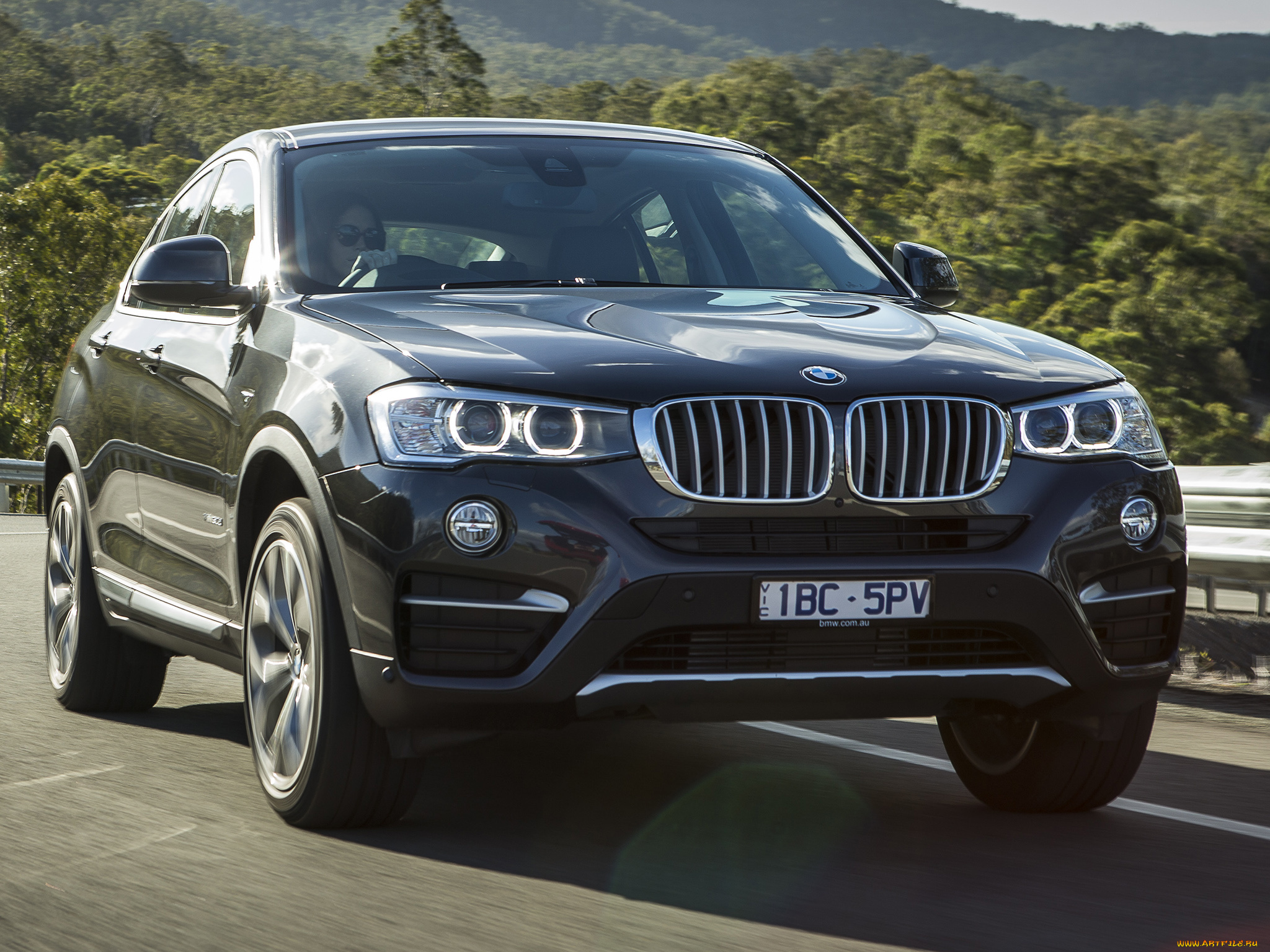 автомобили, bmw, f26, au-spec, xdrive30d, x4, темный, 2014г