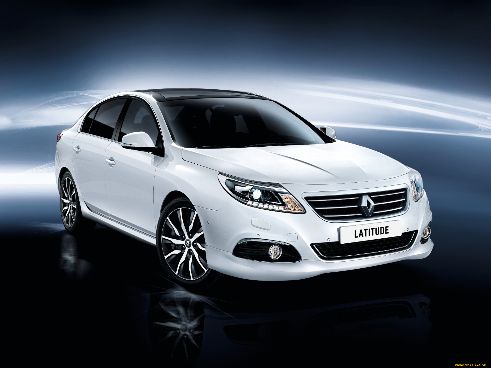 автомобили, renault, latitude, 2013г, светлый