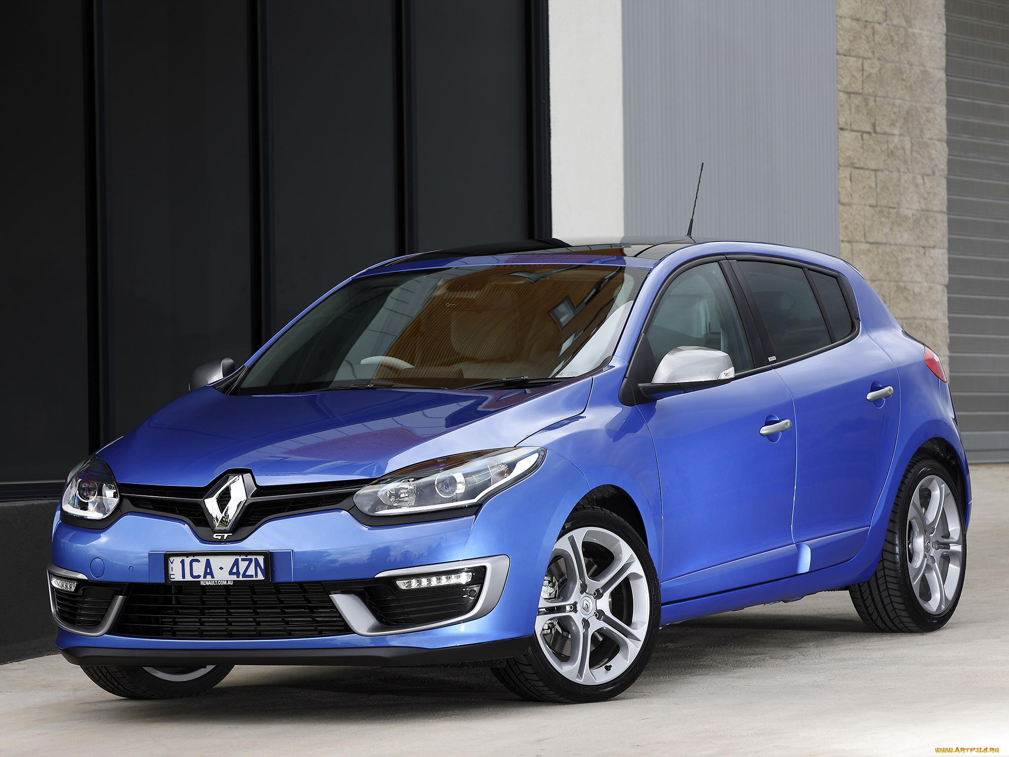 автомобили, renault, mеgane, gt, 220, au-spec, 2014г, синий