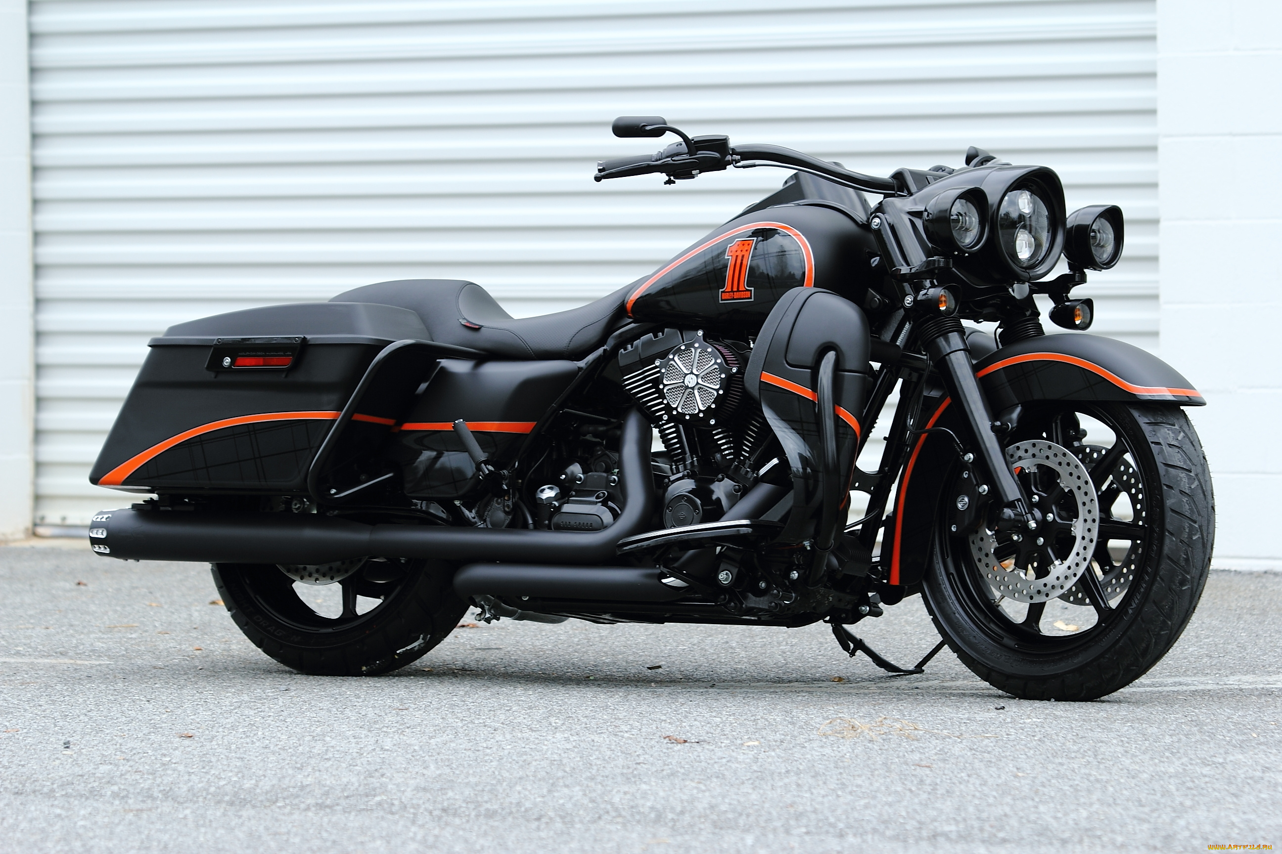 мотоциклы, customs, flhr