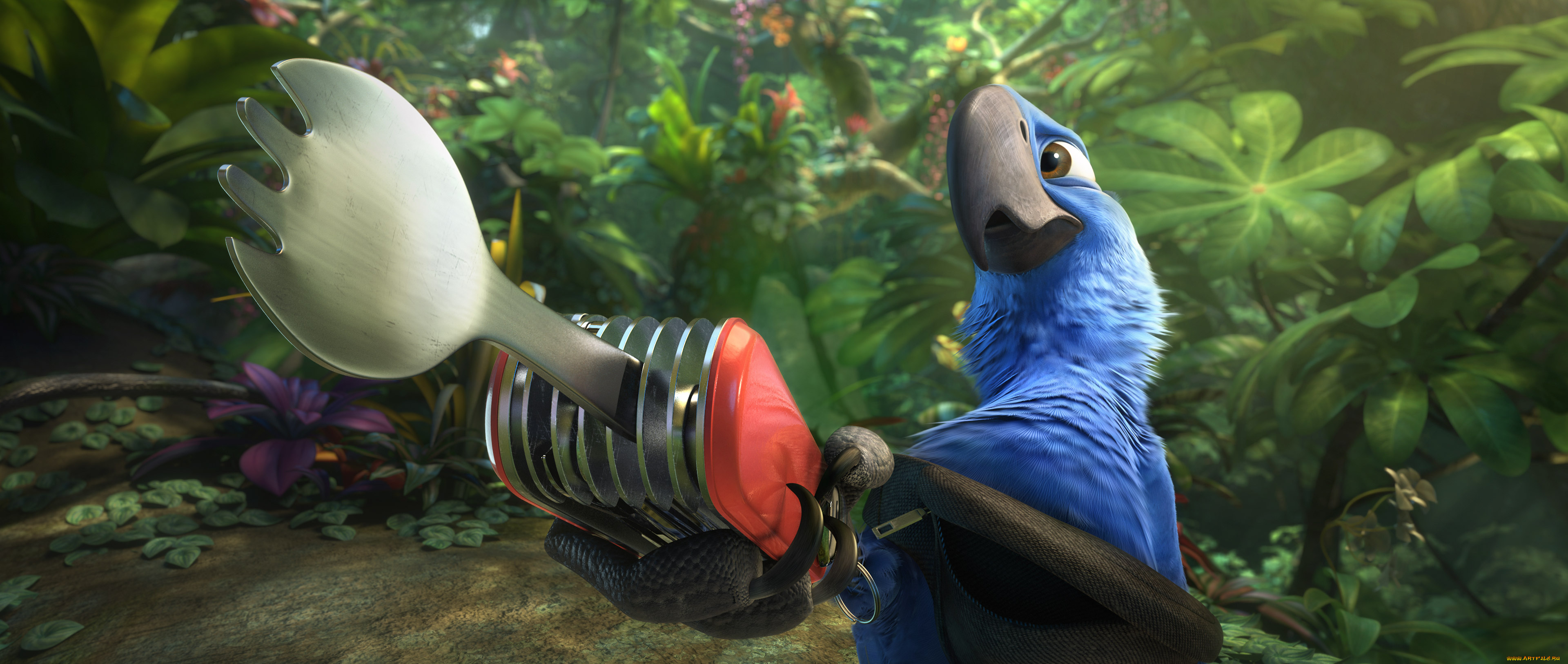 мультфильмы, rio, 2, попугай