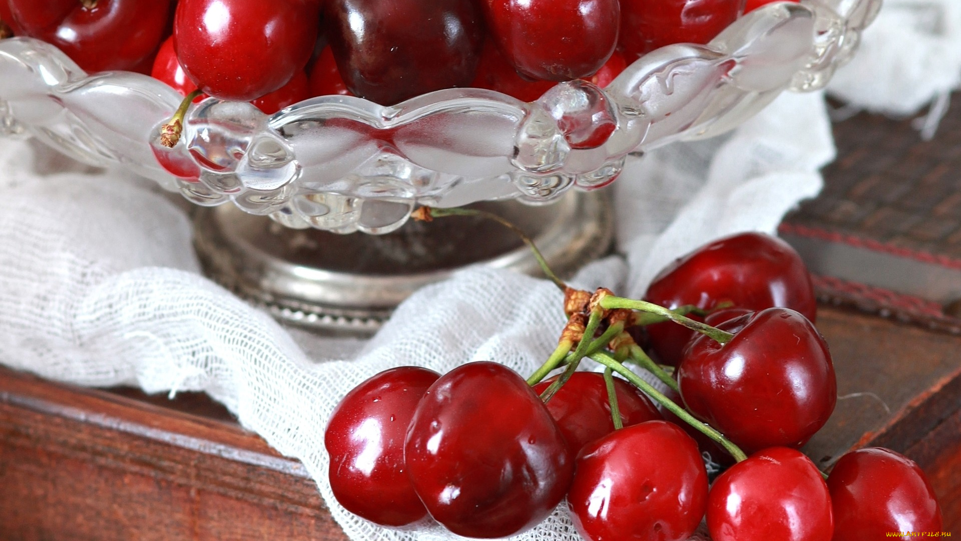 еда, вишня, , черешня, вишни, ягоды, лето, красные