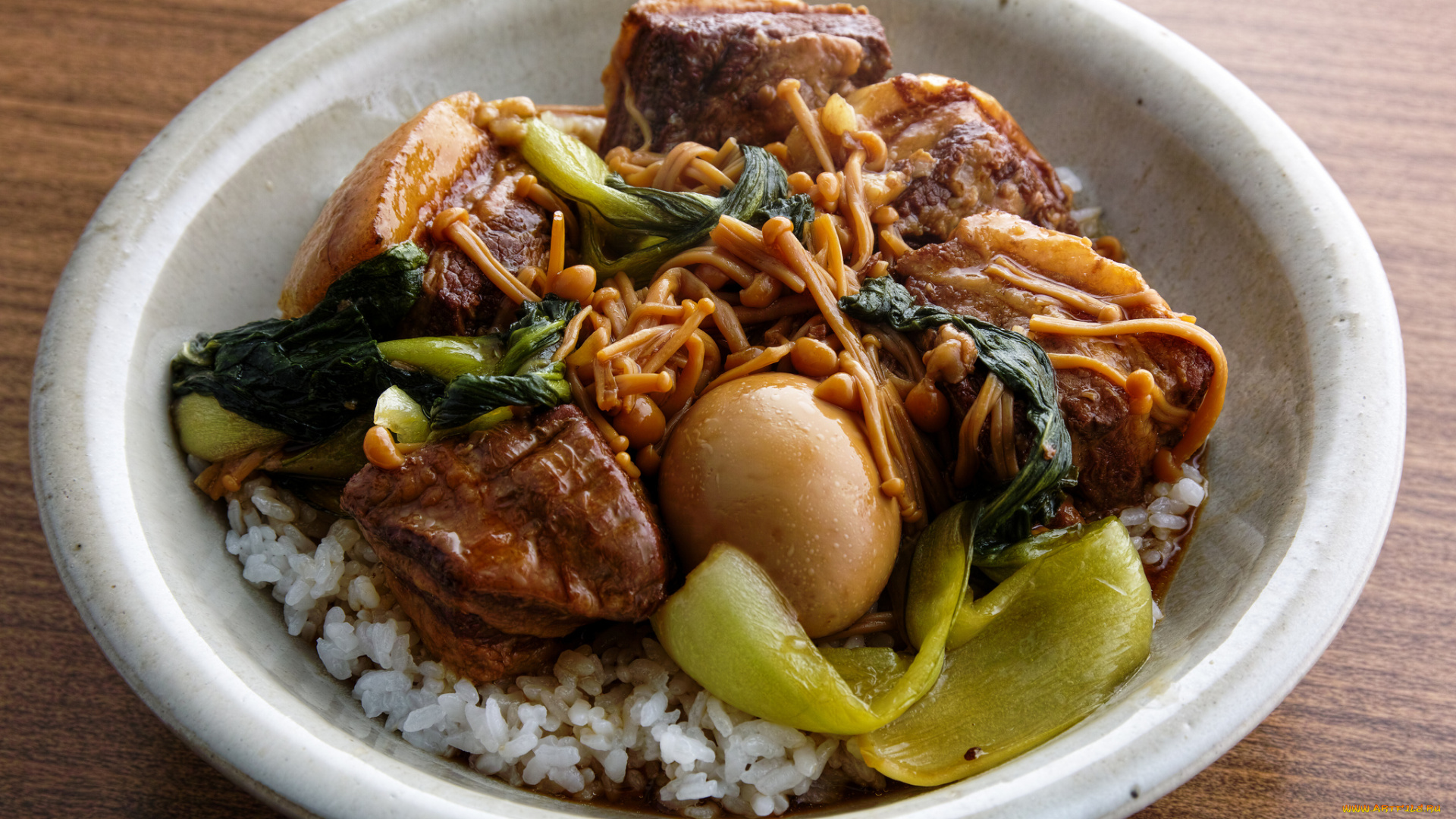 еда, вторые, блюда, рис, мясо, грибы, приправа