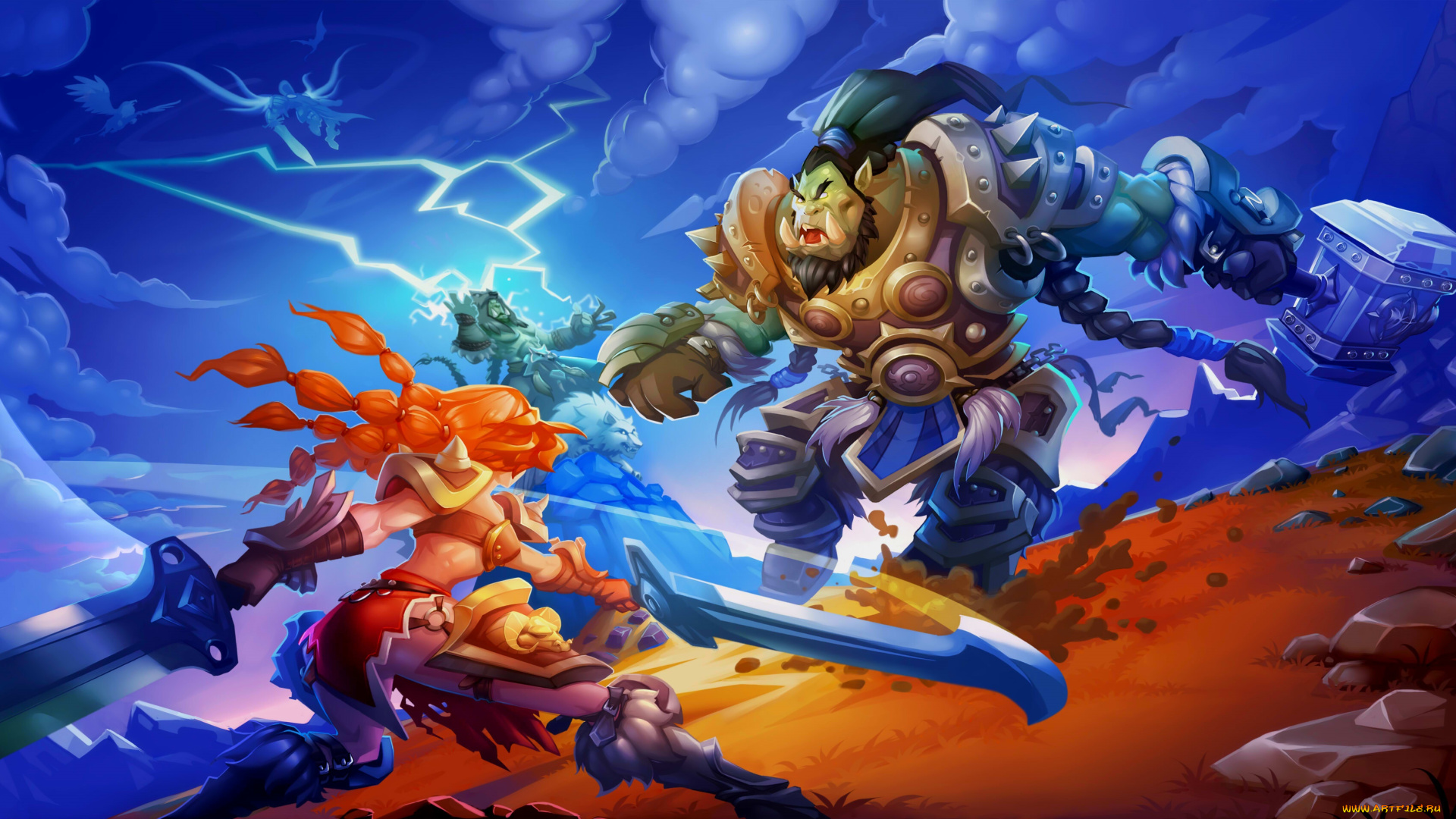 heroes, of, the, storm, видео, игры, персонажи