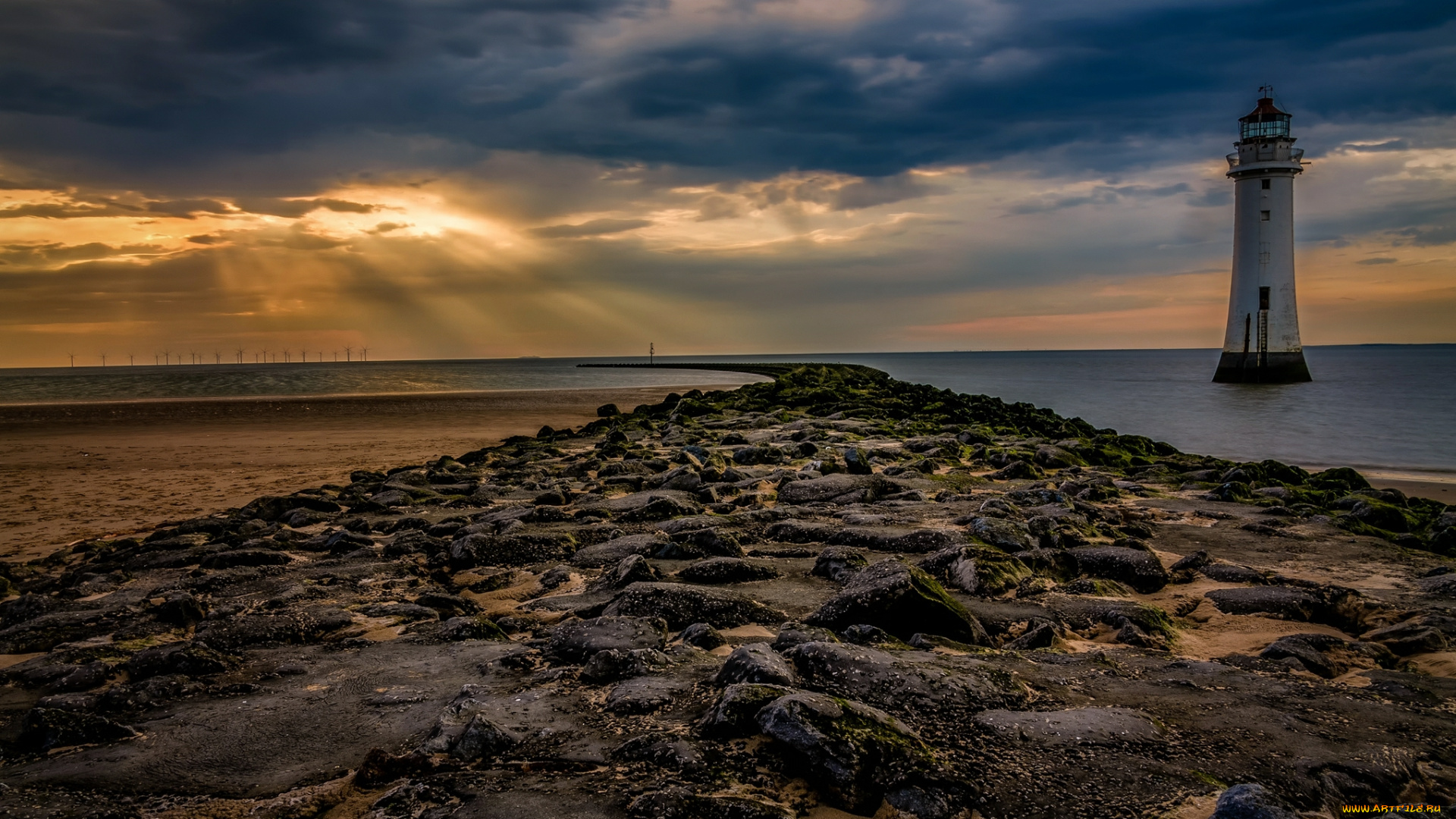 природа, маяки, побережье, маяк