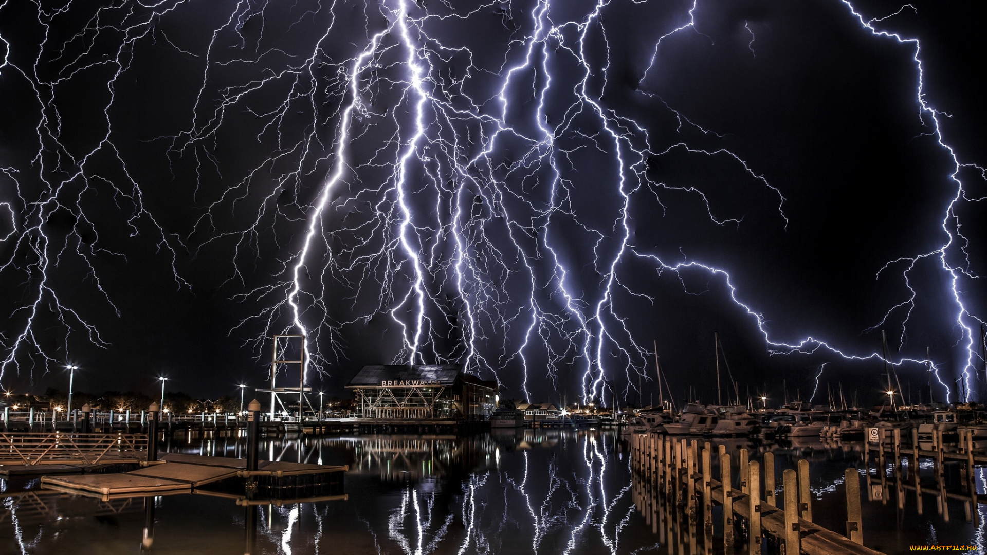 природа, молния, , гроза, светопредставление, гроза, ночь
