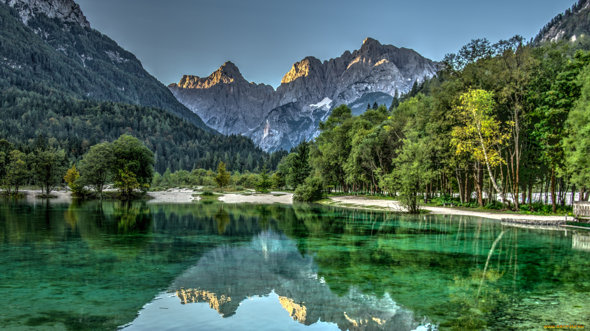 природа, реки, озера, лес, горы, река