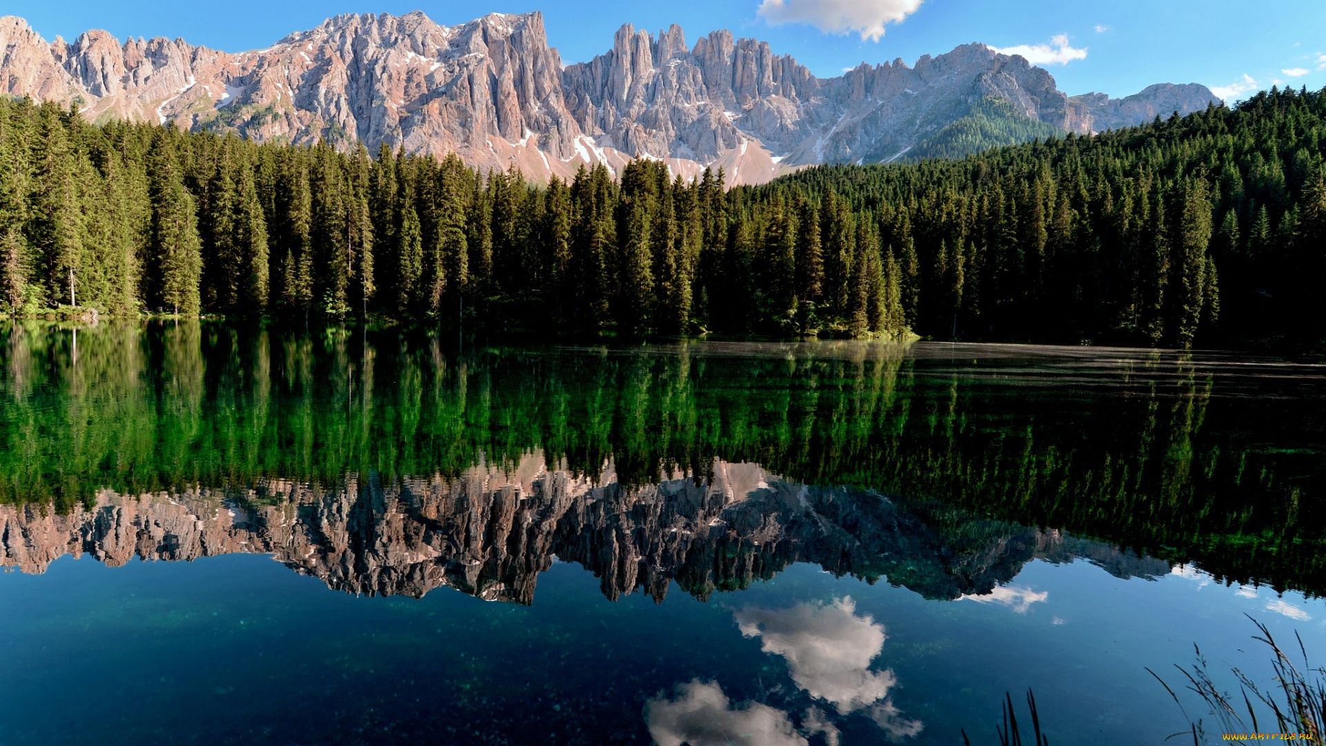 природа, реки, озера, пейзаж, лес, отражение, озеро, горы