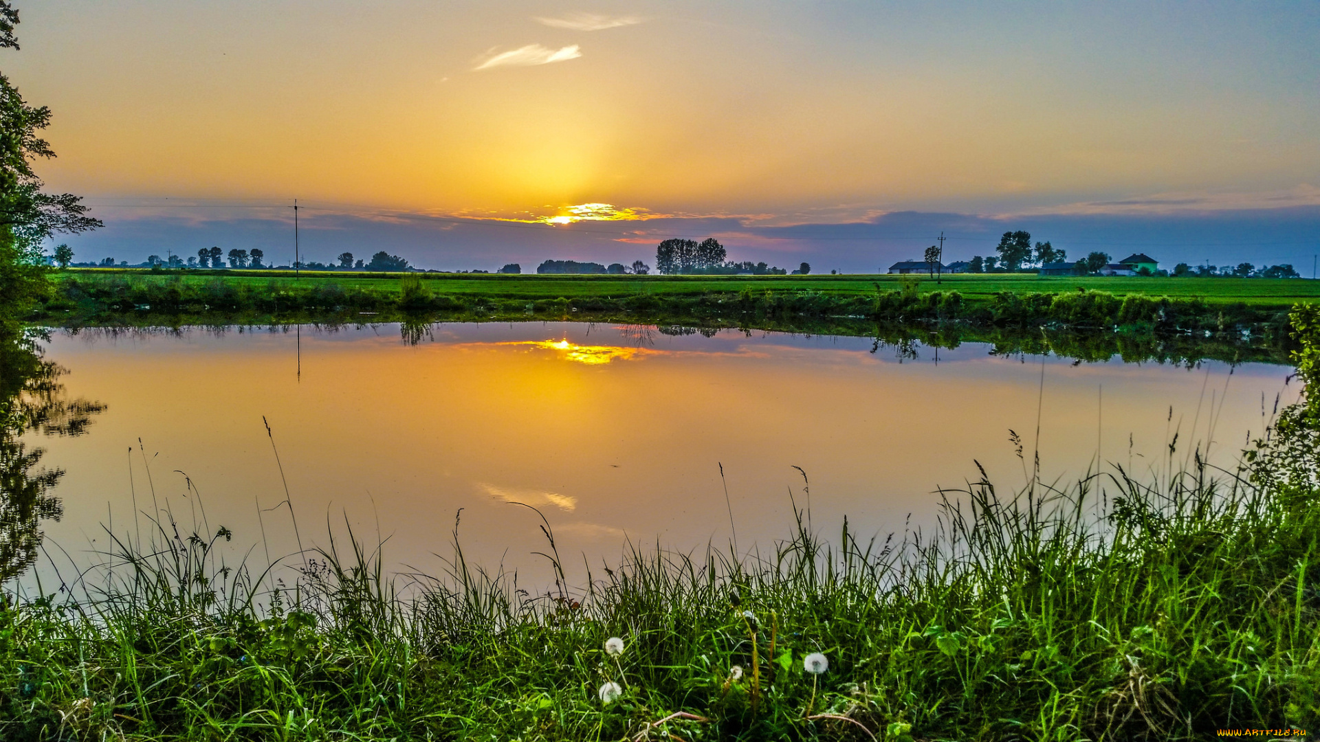 природа, восходы, закаты, рассвет