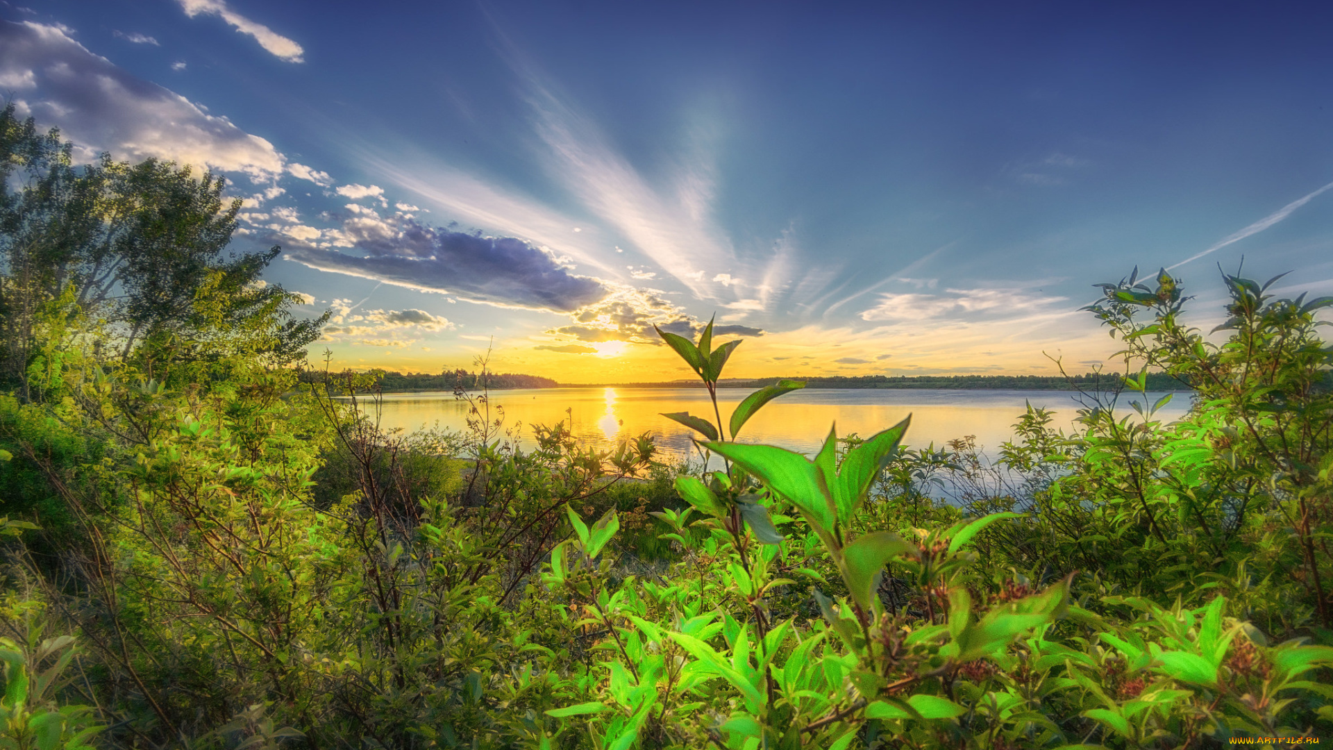 природа, восходы, закаты, рассвет