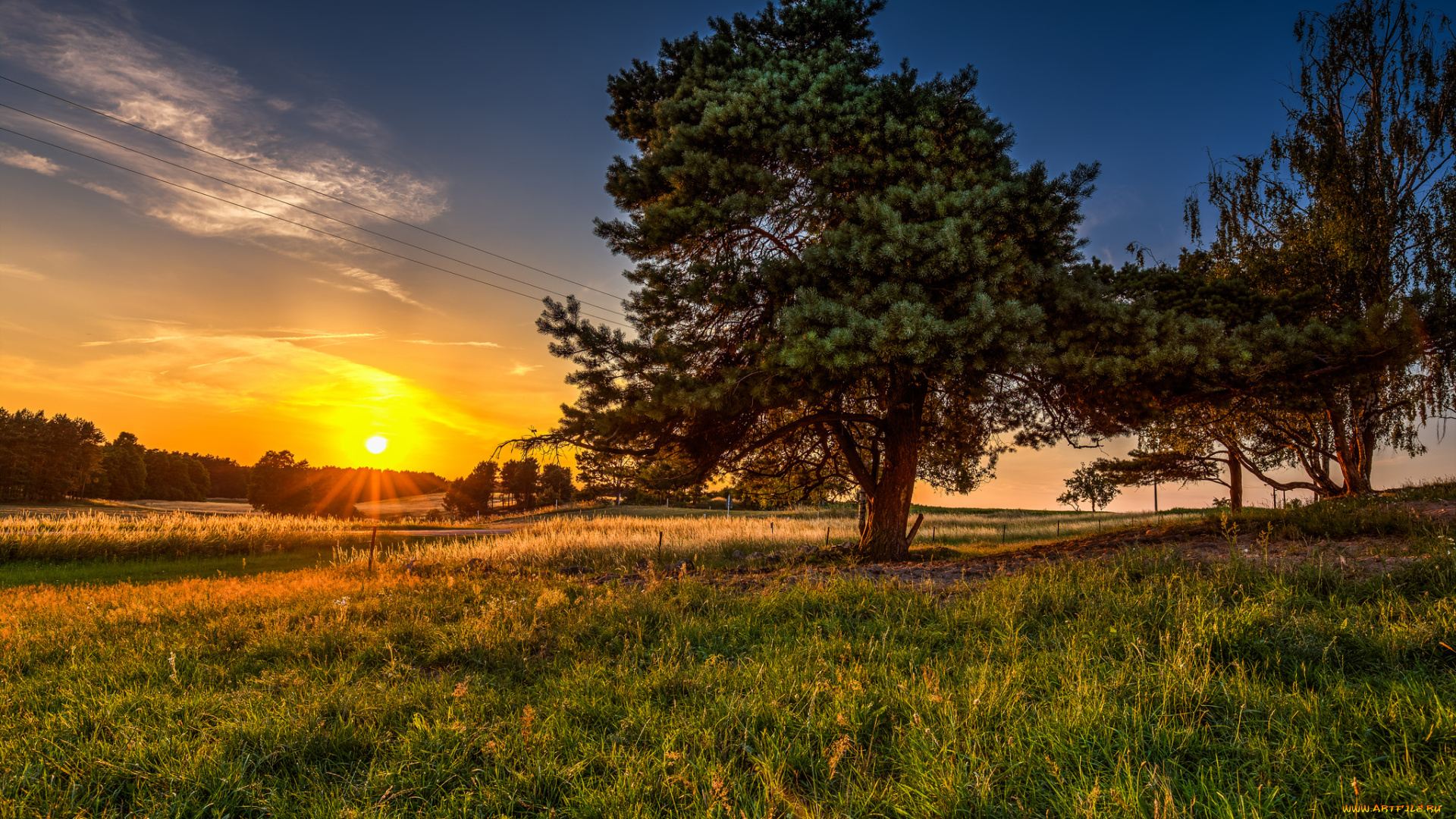 природа, восходы, закаты, рассвет