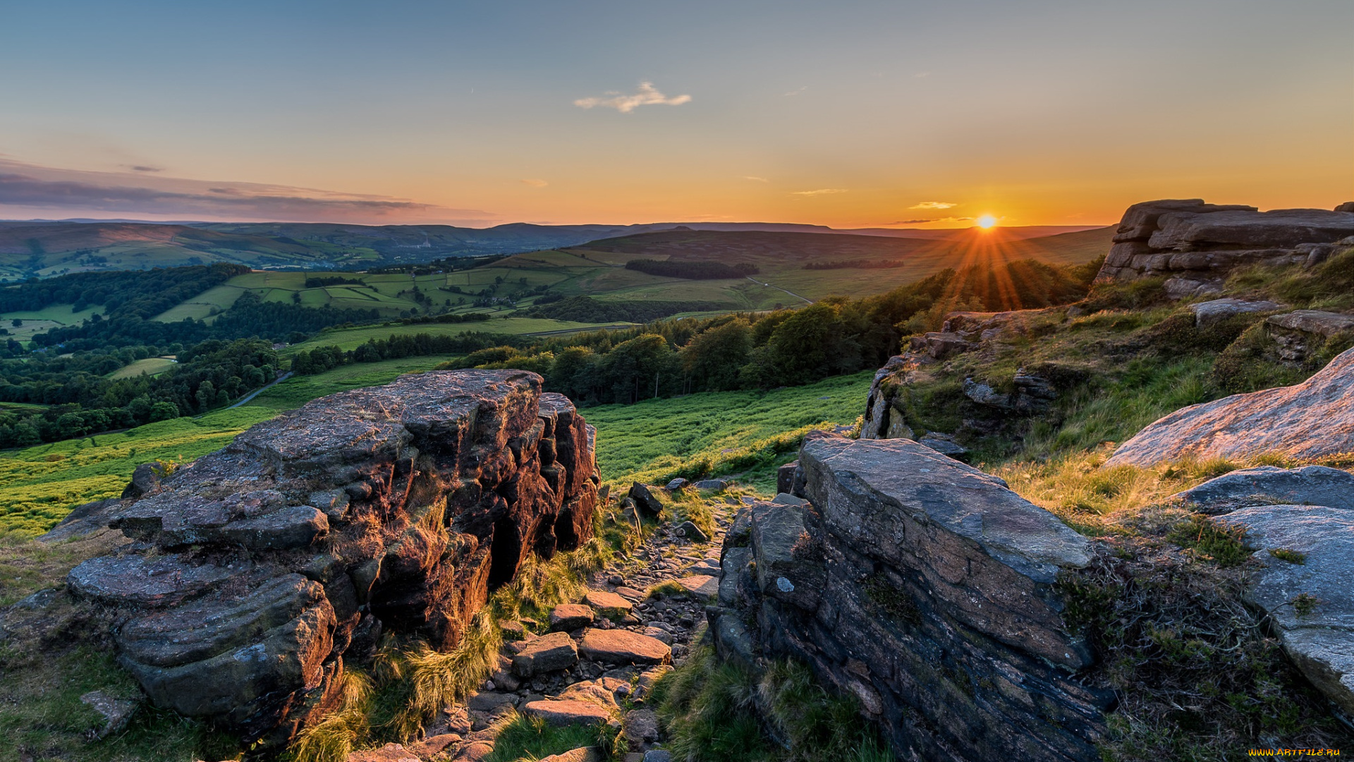 природа, восходы, закаты, рассвет
