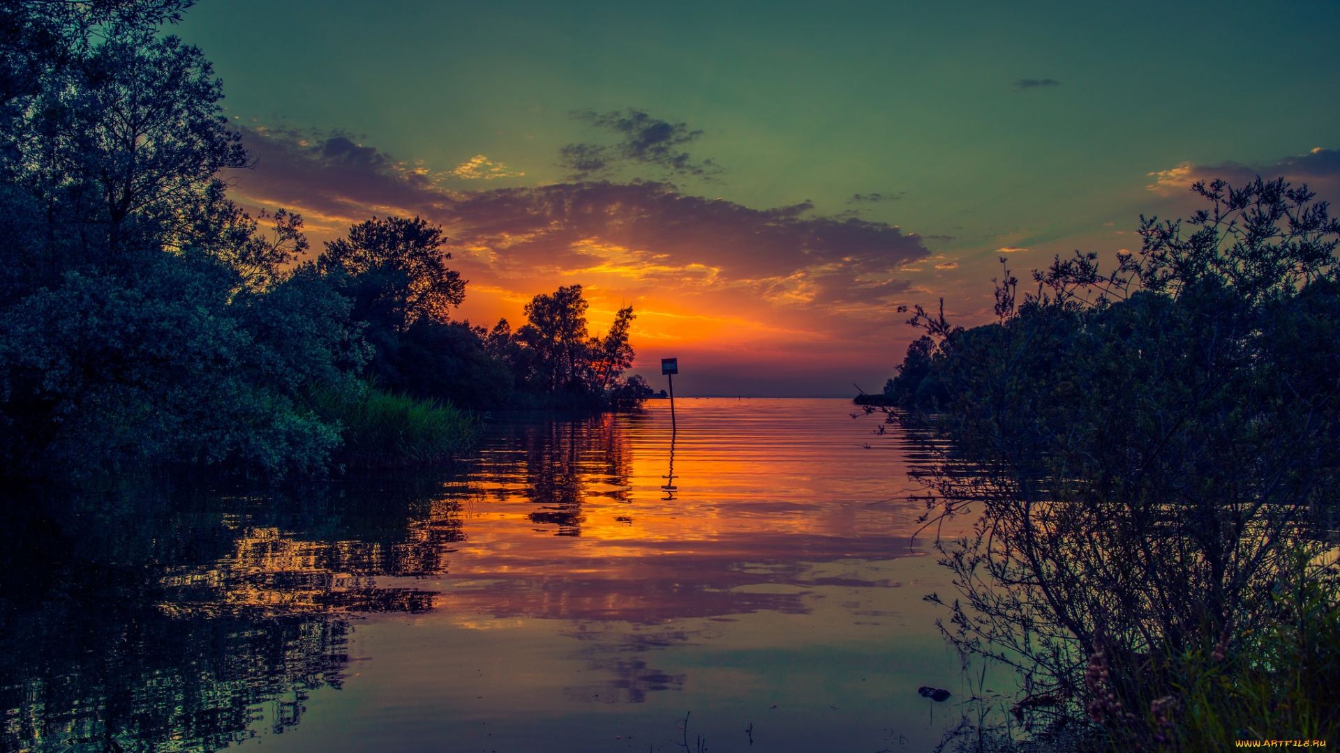 природа, восходы, закаты, сумерки