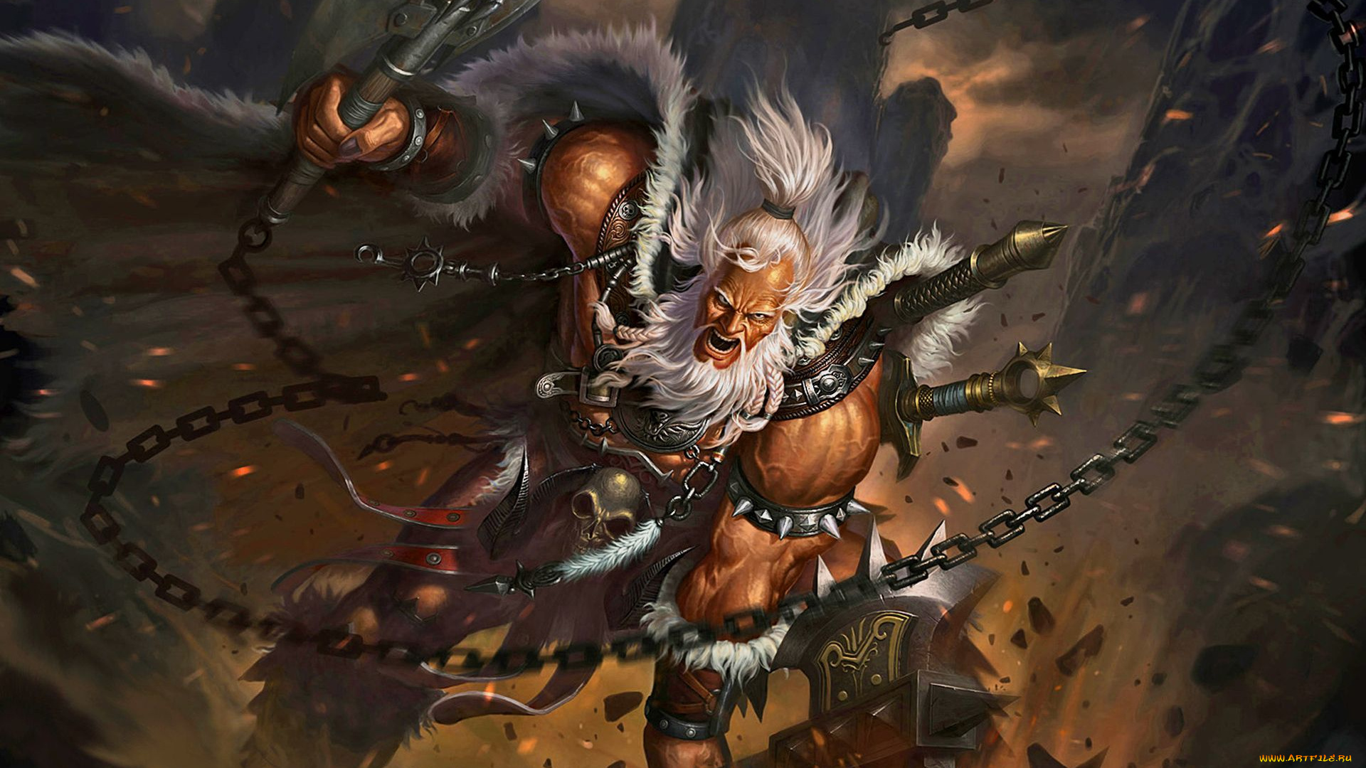 видео, игры, diablo, iii, персонаж