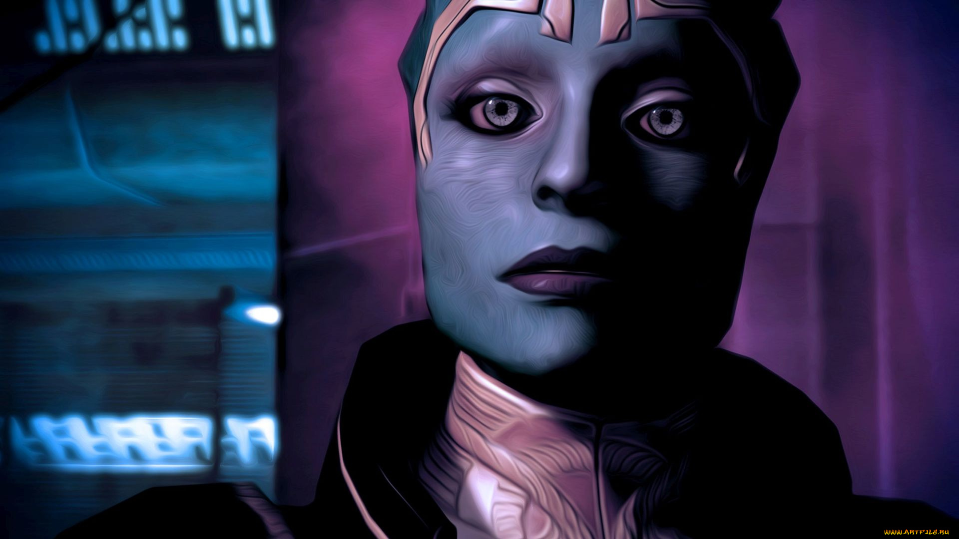 видео, игры, mass, effect, 2, персонаж