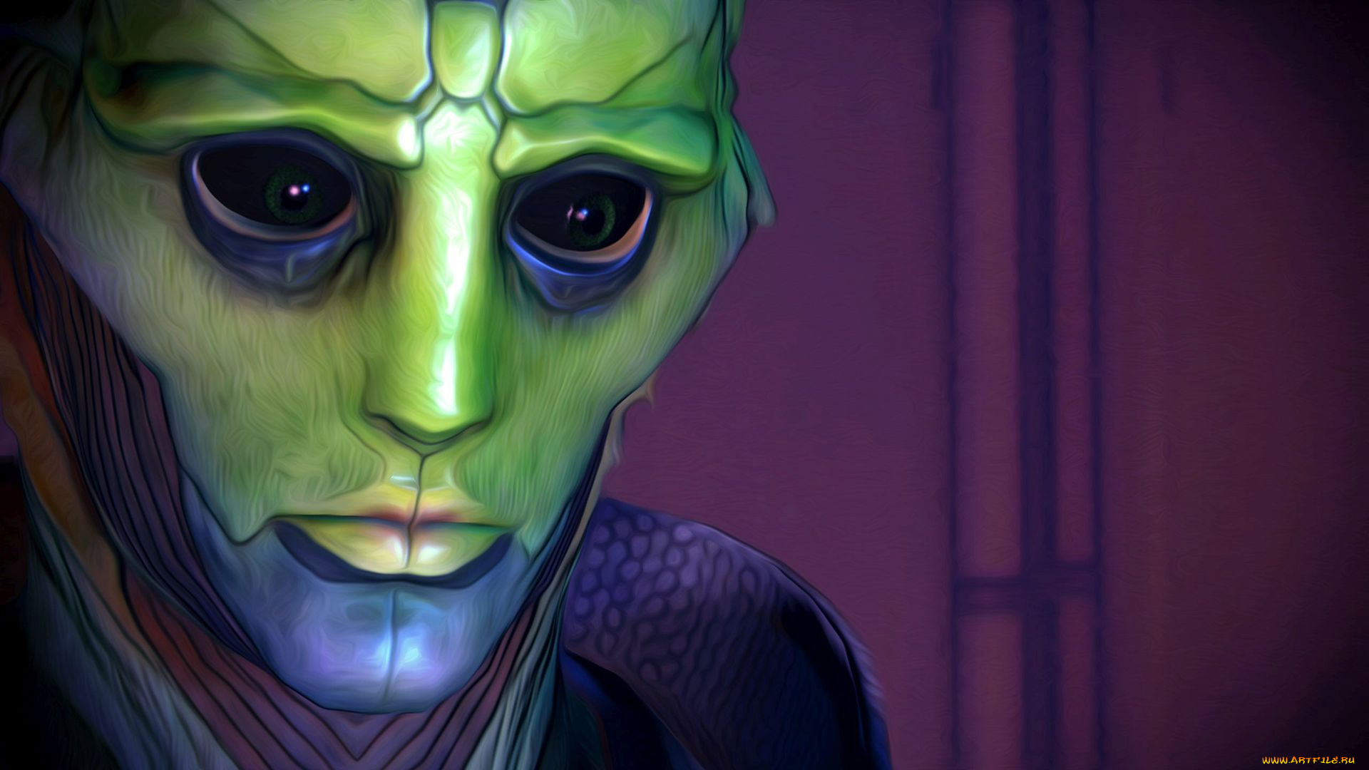 видео, игры, mass, effect, 2, персонаж