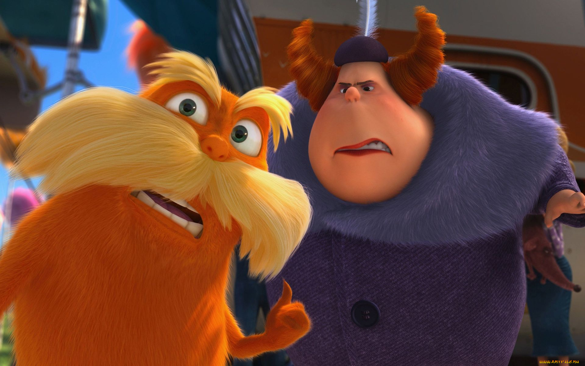 dr, , seuss`, the, lorax, мультфильмы, персонажи