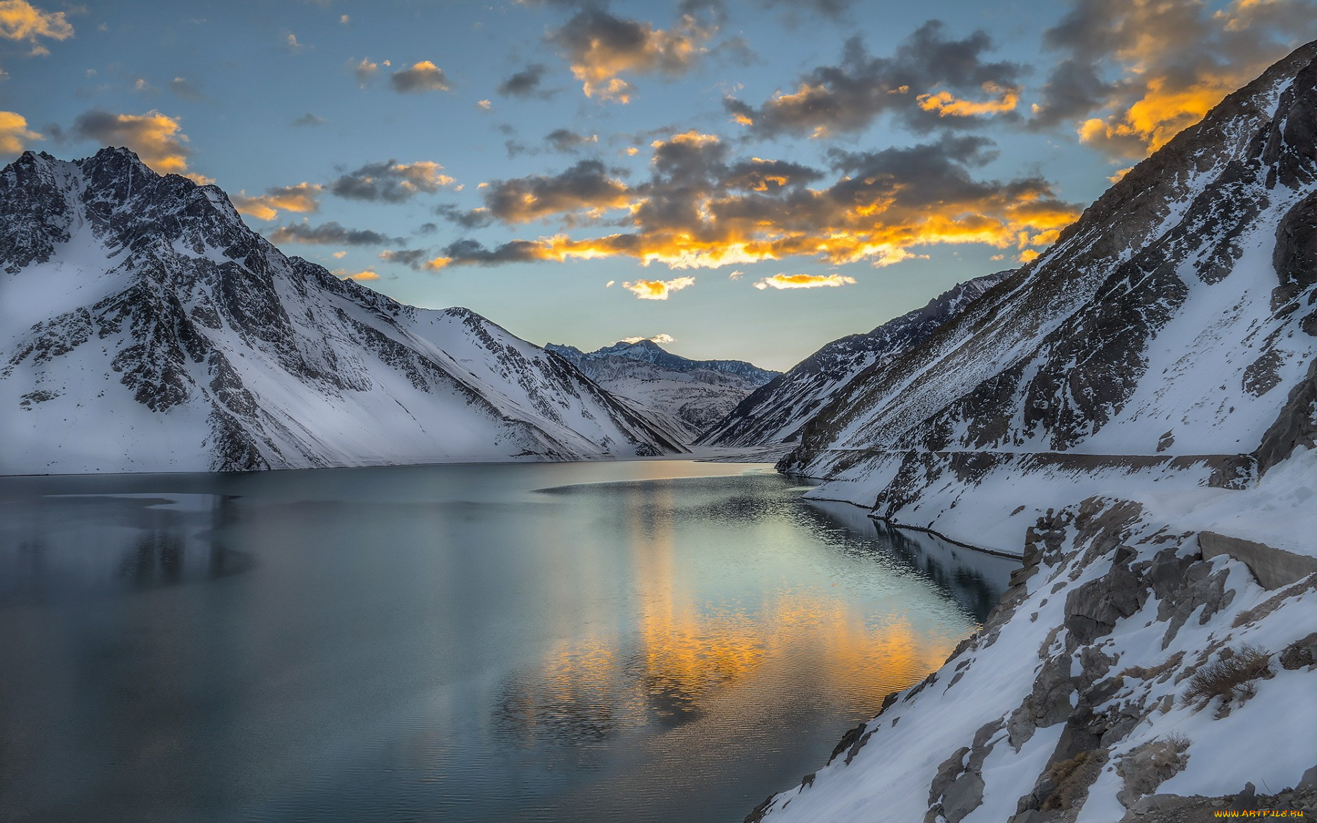 природа, реки, озера, озеро, утро, горы