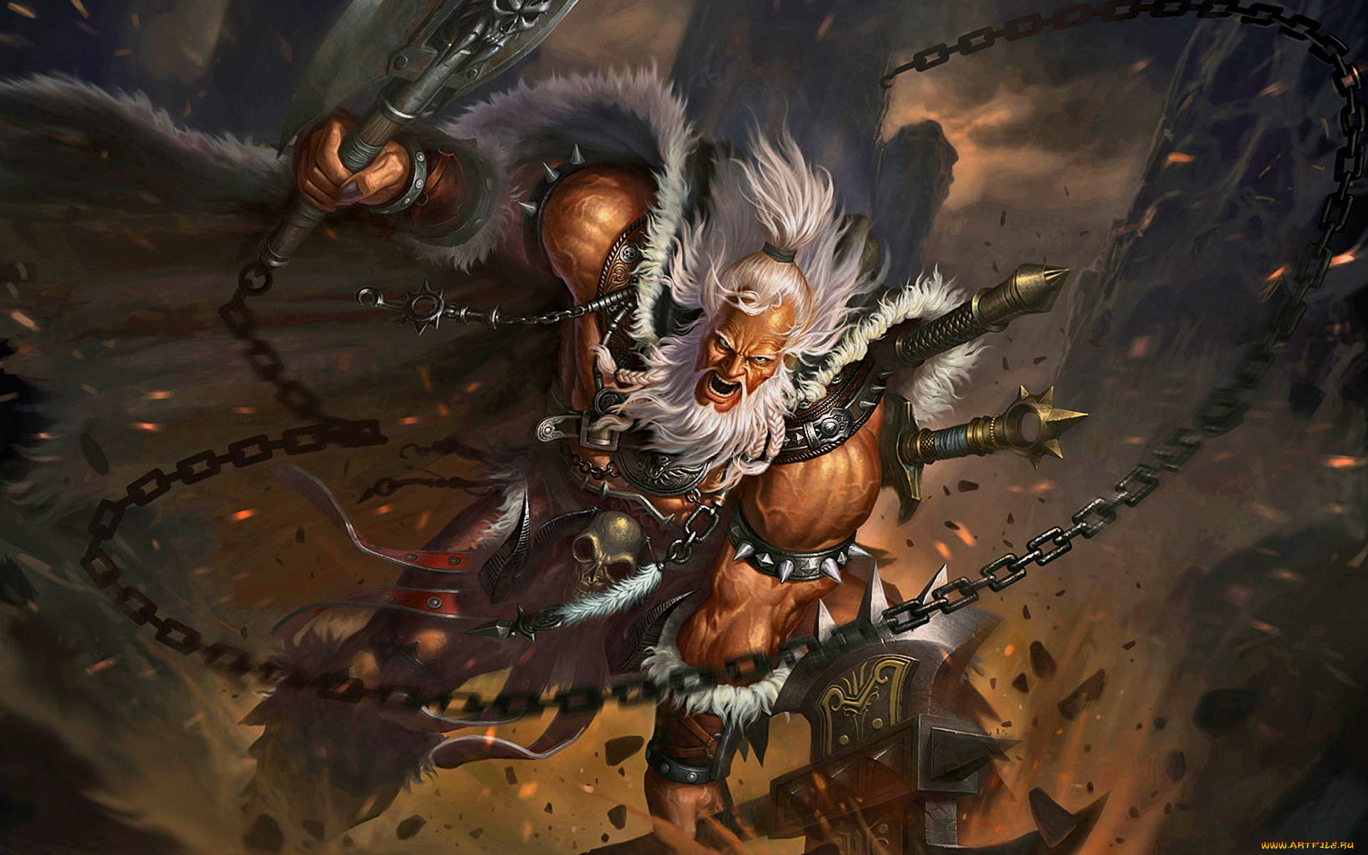 видео, игры, diablo, iii, персонаж