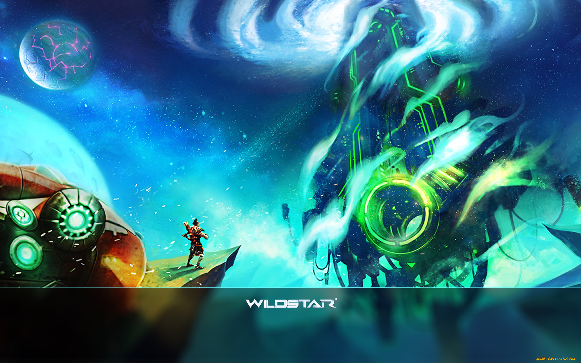 видео, игры, wildstar, онлайн, action, игра