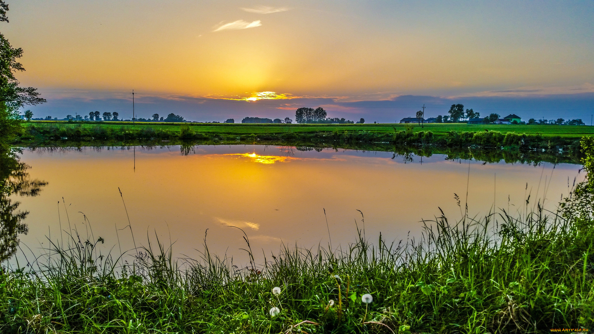 природа, восходы, закаты, рассвет