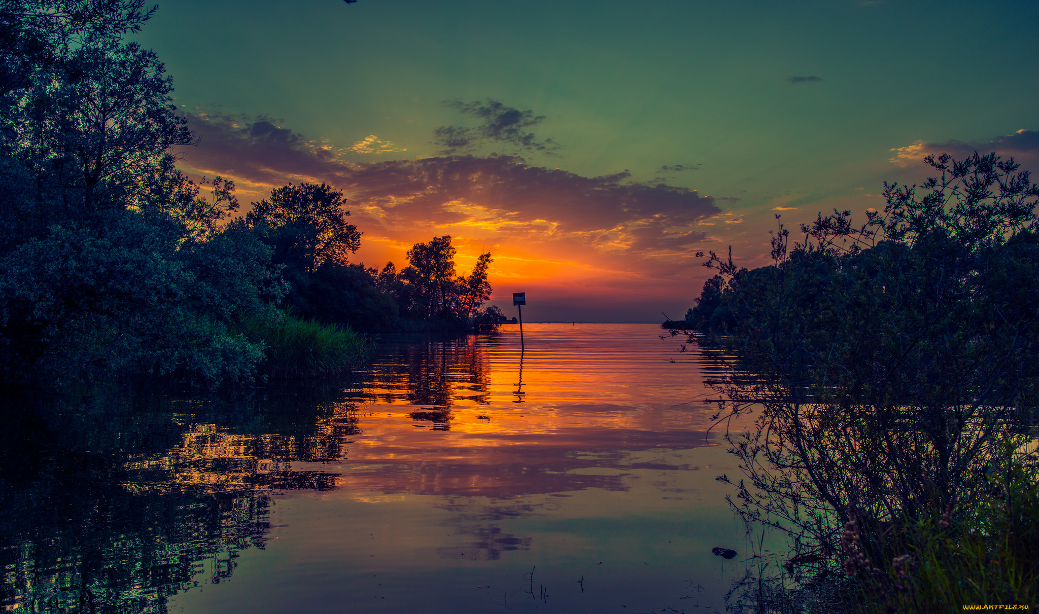 природа, восходы, закаты, сумерки