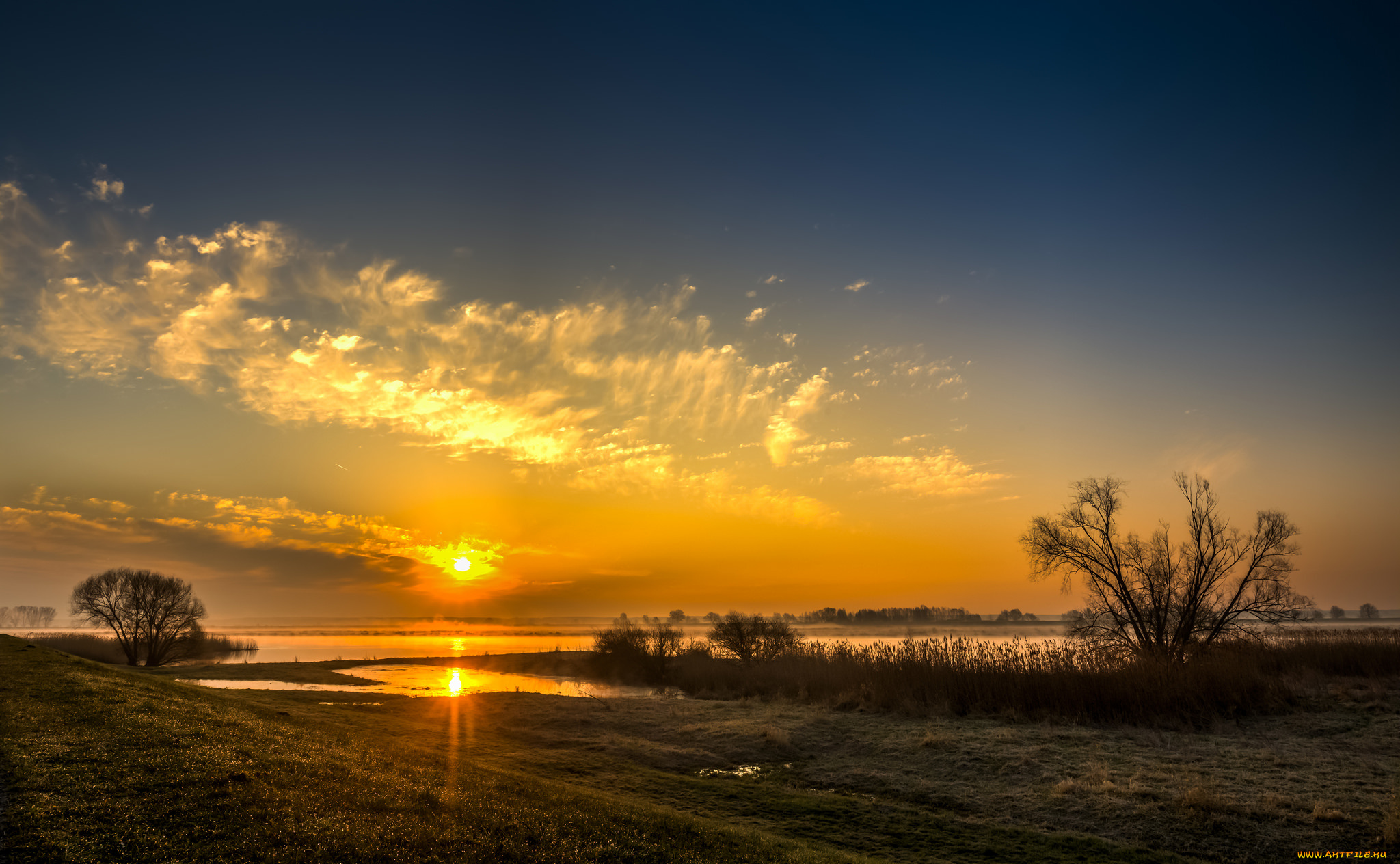природа, восходы, закаты, рассвет