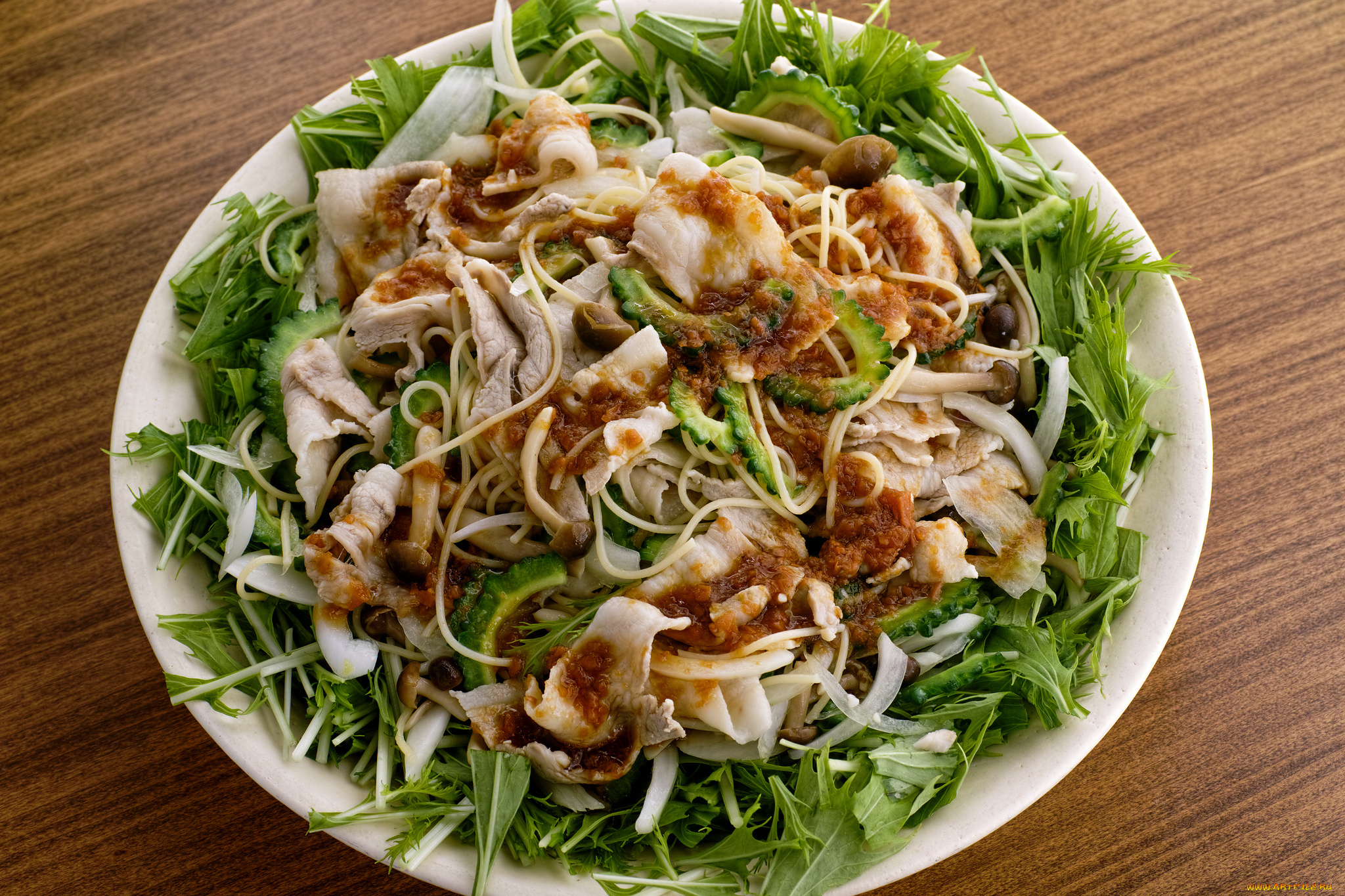 еда, вторые, блюда, лапша, грибы, мясо, зелень