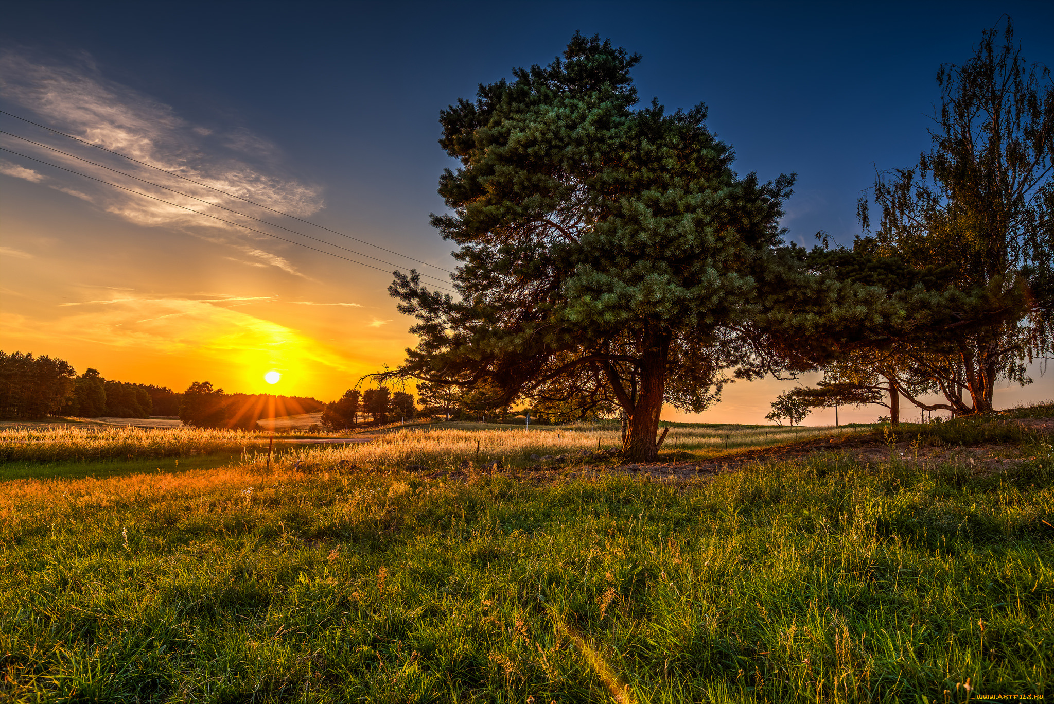 природа, восходы, закаты, рассвет
