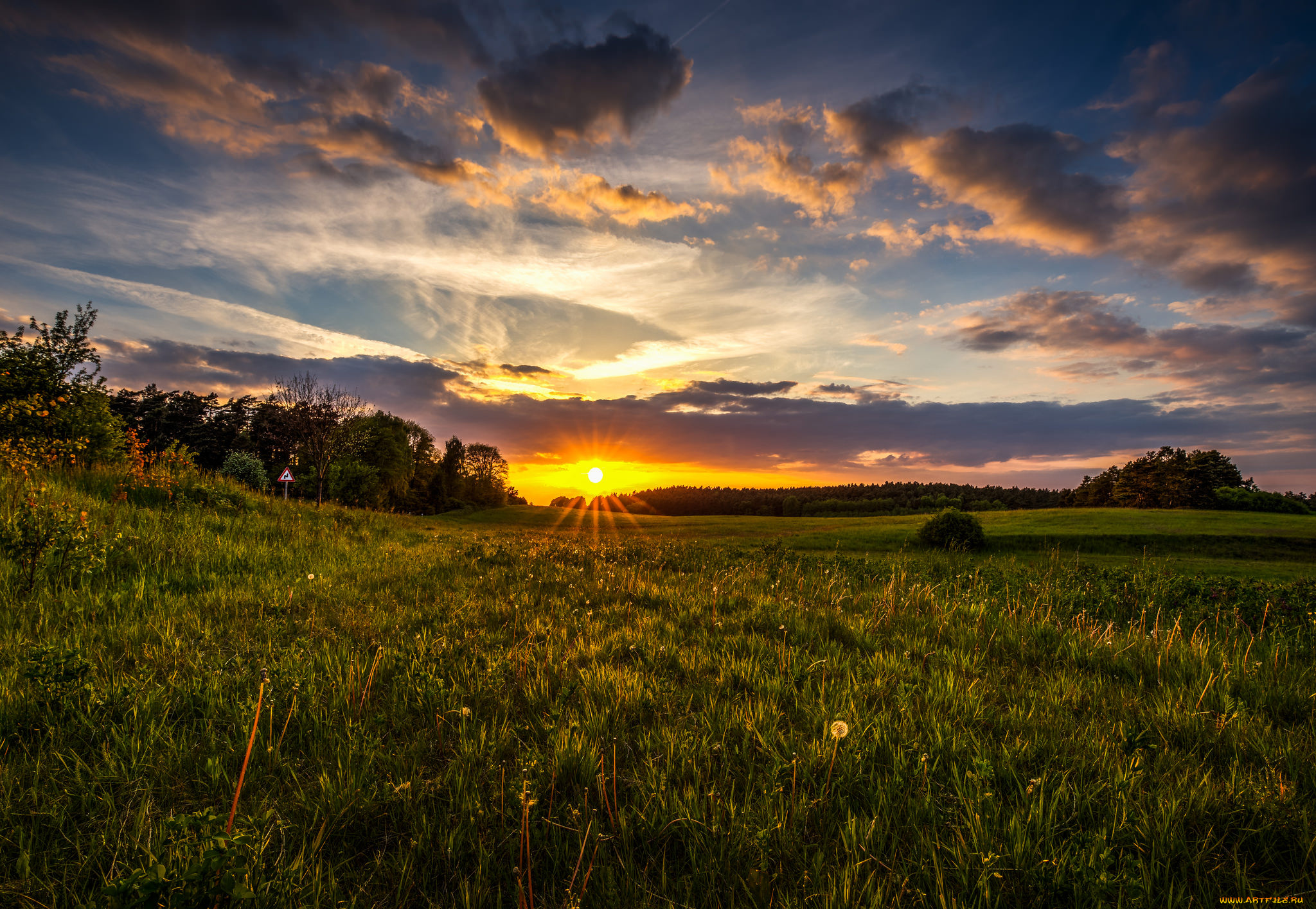 природа, восходы, закаты, рассвет