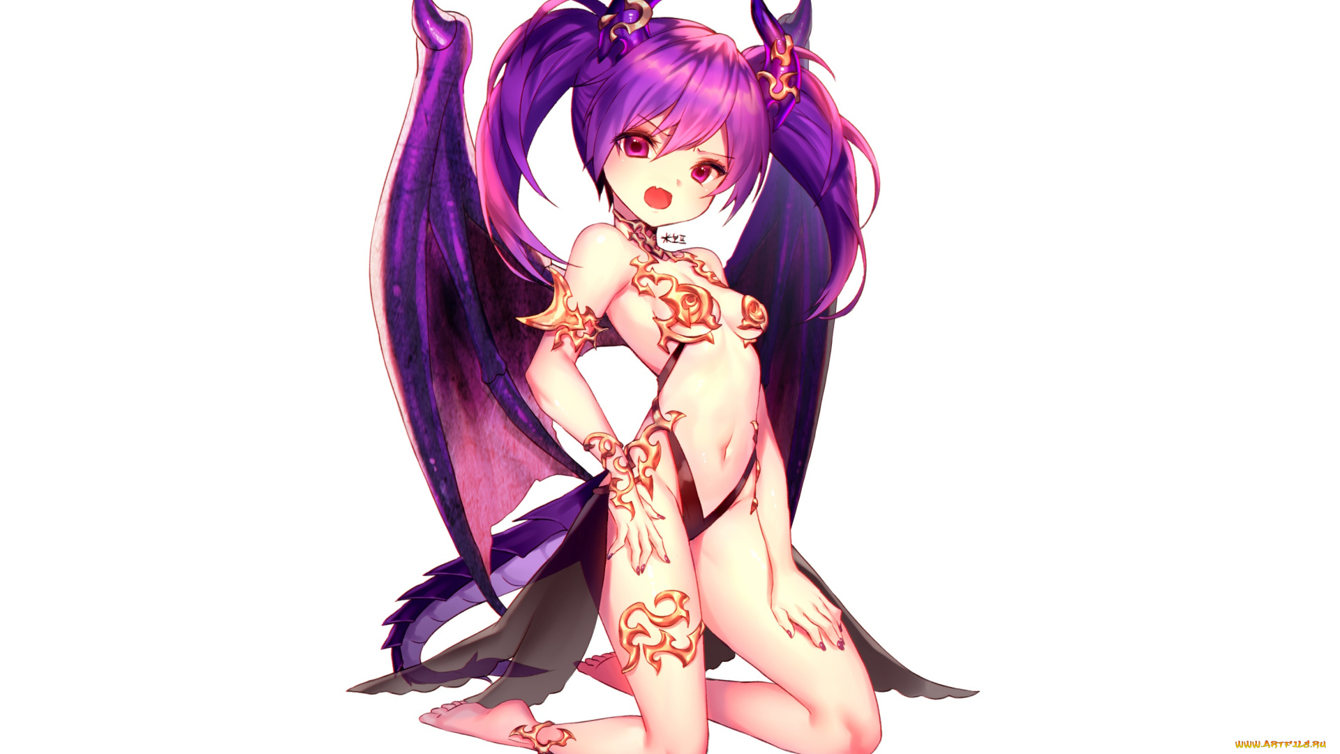 аниме, ангелы, , демоны, демон