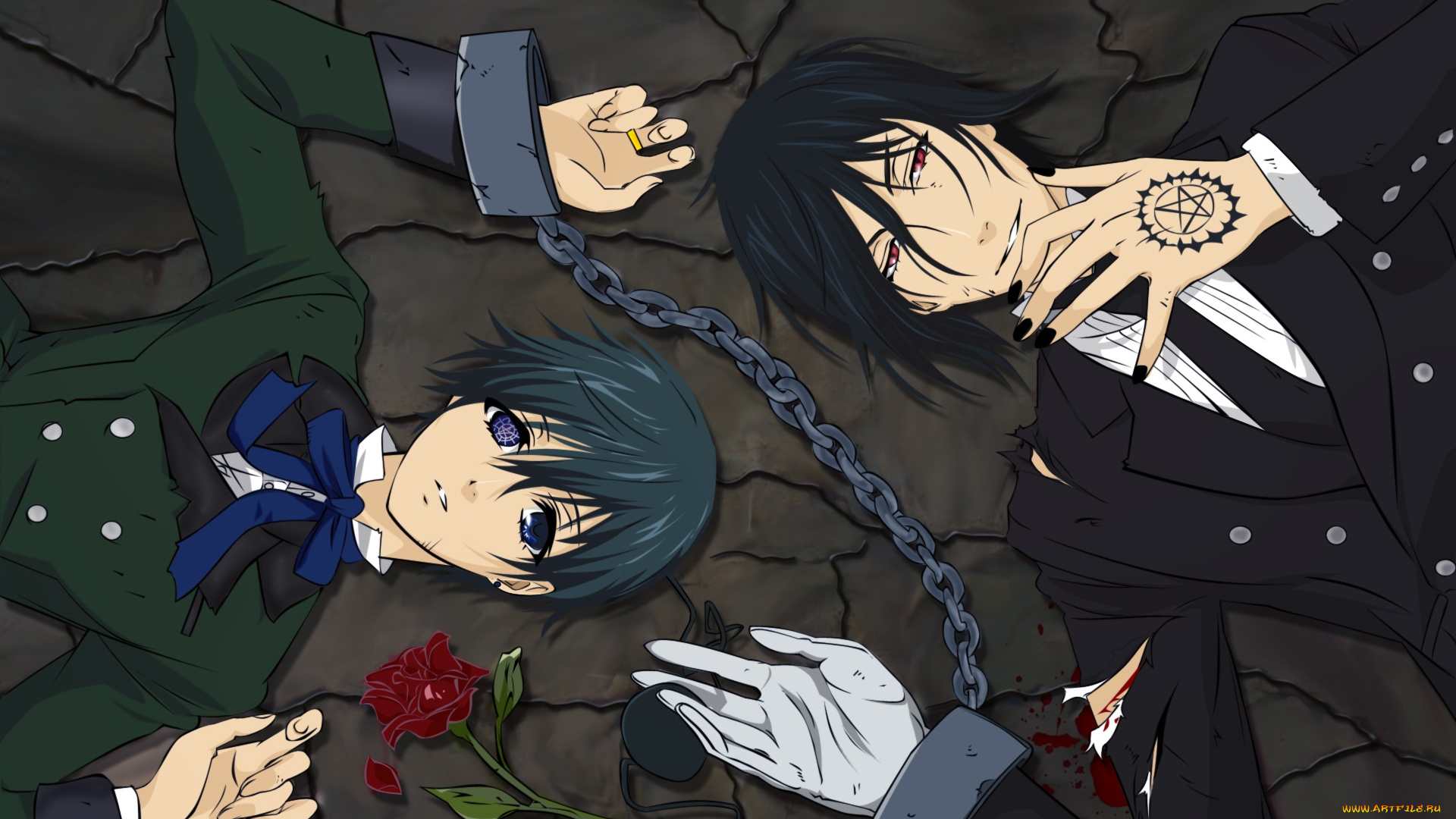 аниме, kuroshitsuji, персонаж