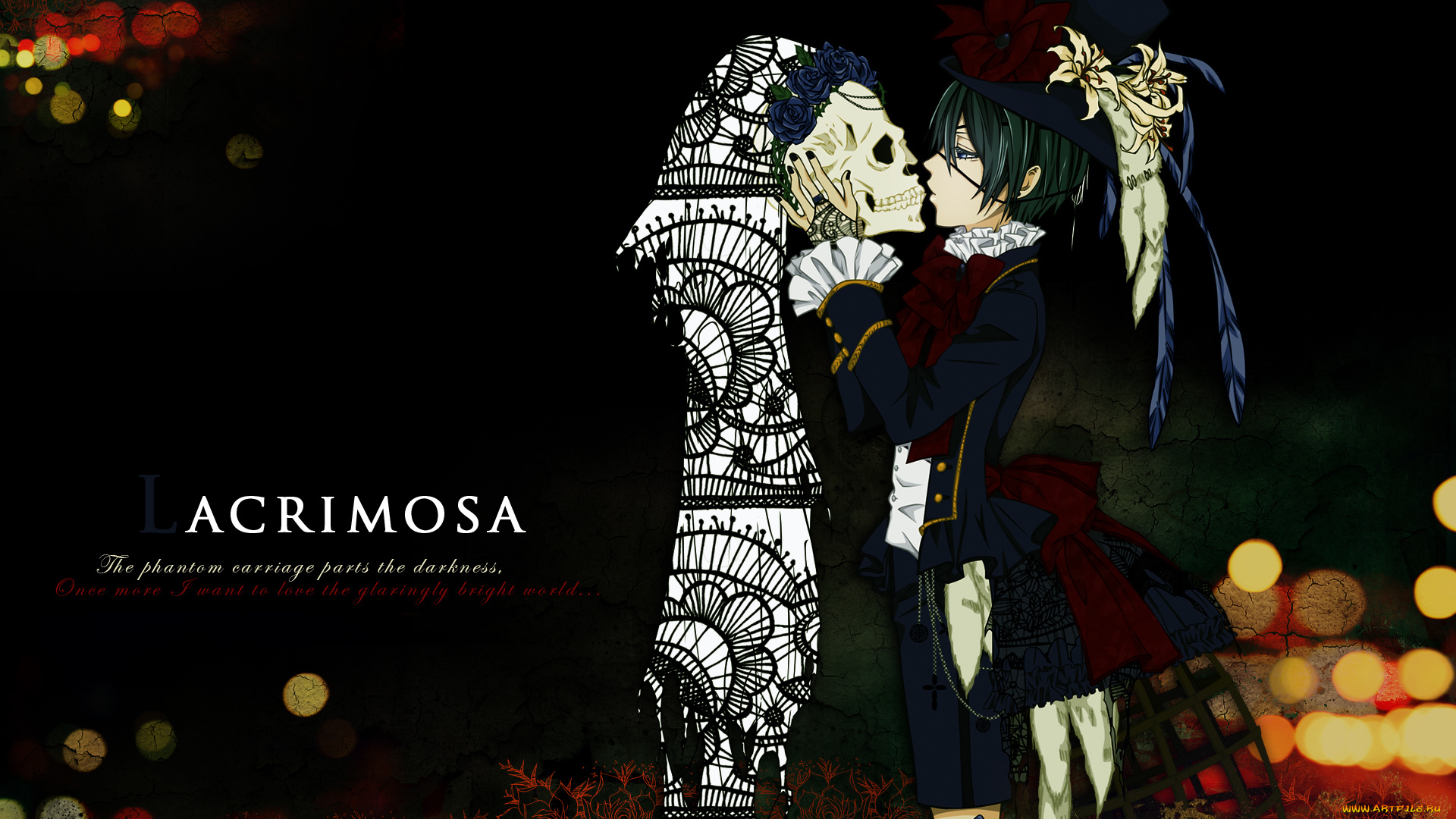 аниме, kuroshitsuji, персонажи