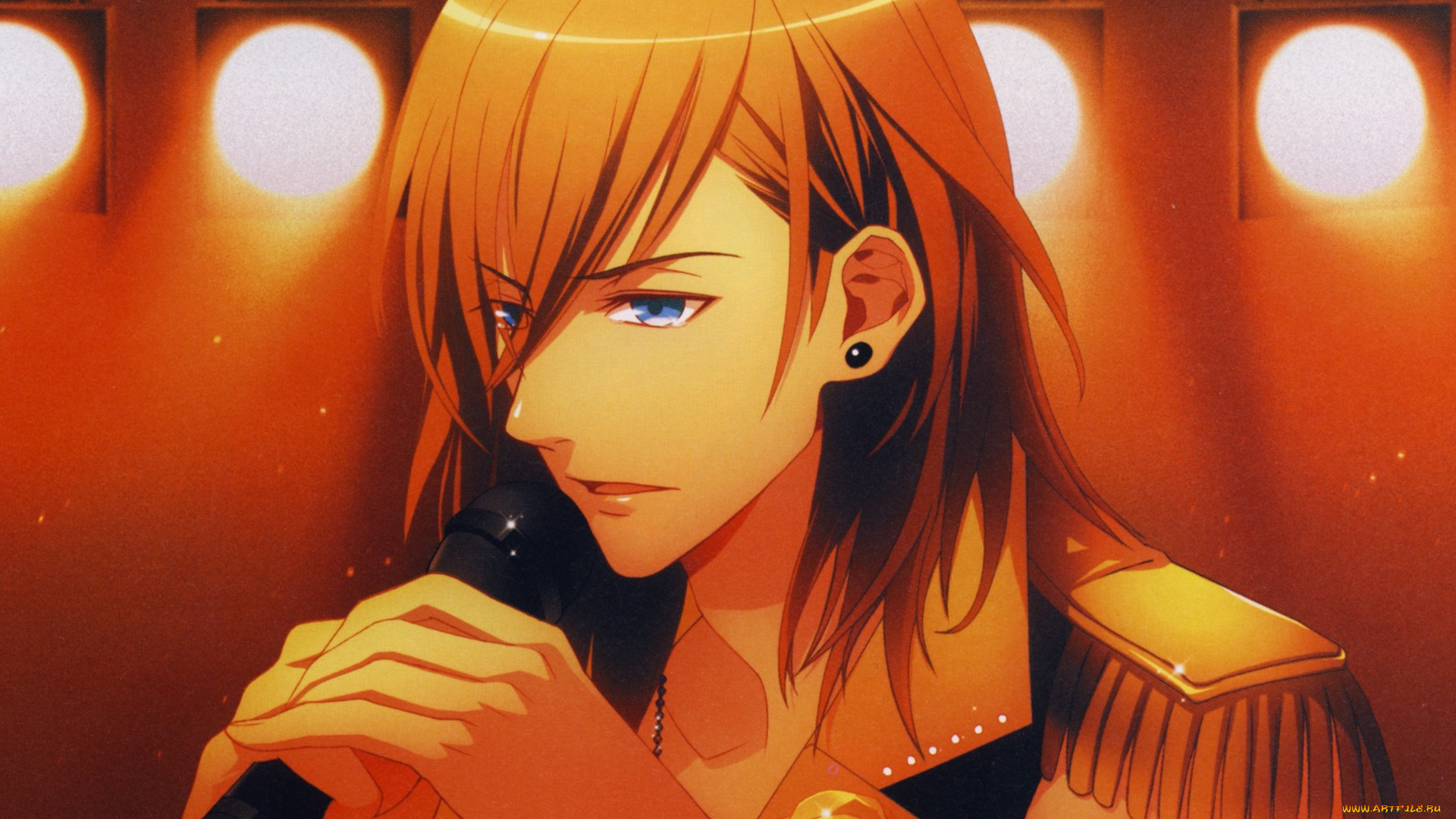 аниме, uta, no, prince-sama, jinguji, ren, парень