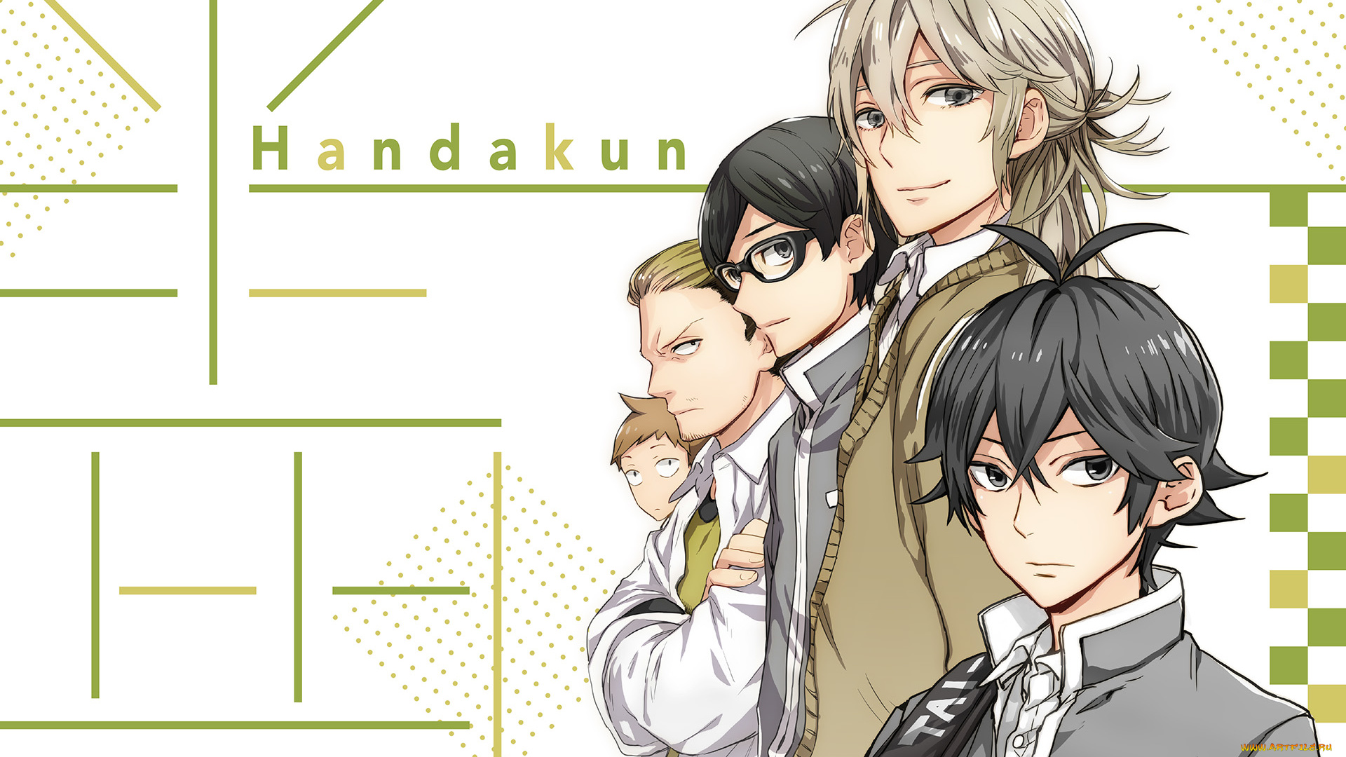 handa-kun, аниме, unknown, , другое, персонажи