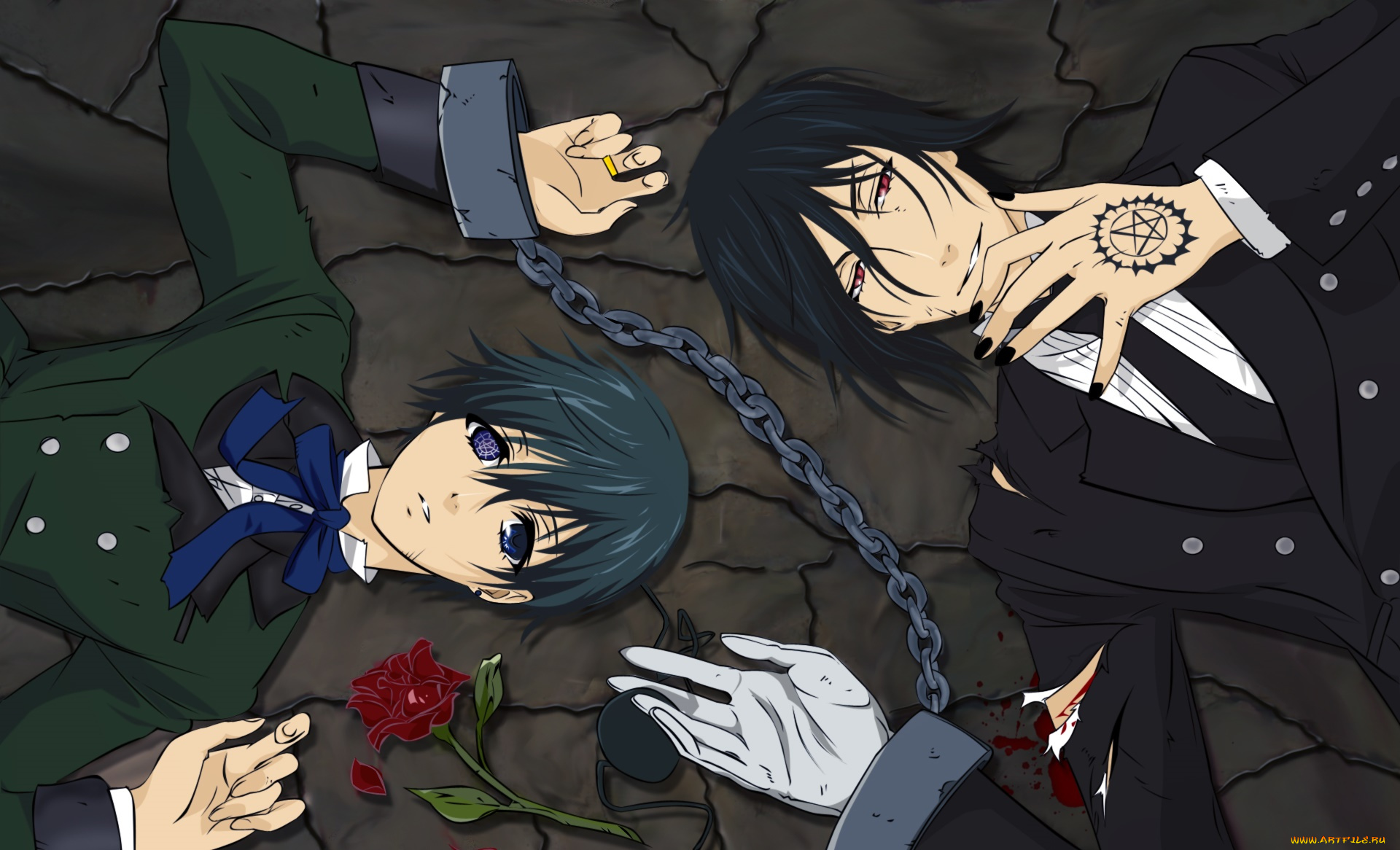 аниме, kuroshitsuji, персонаж