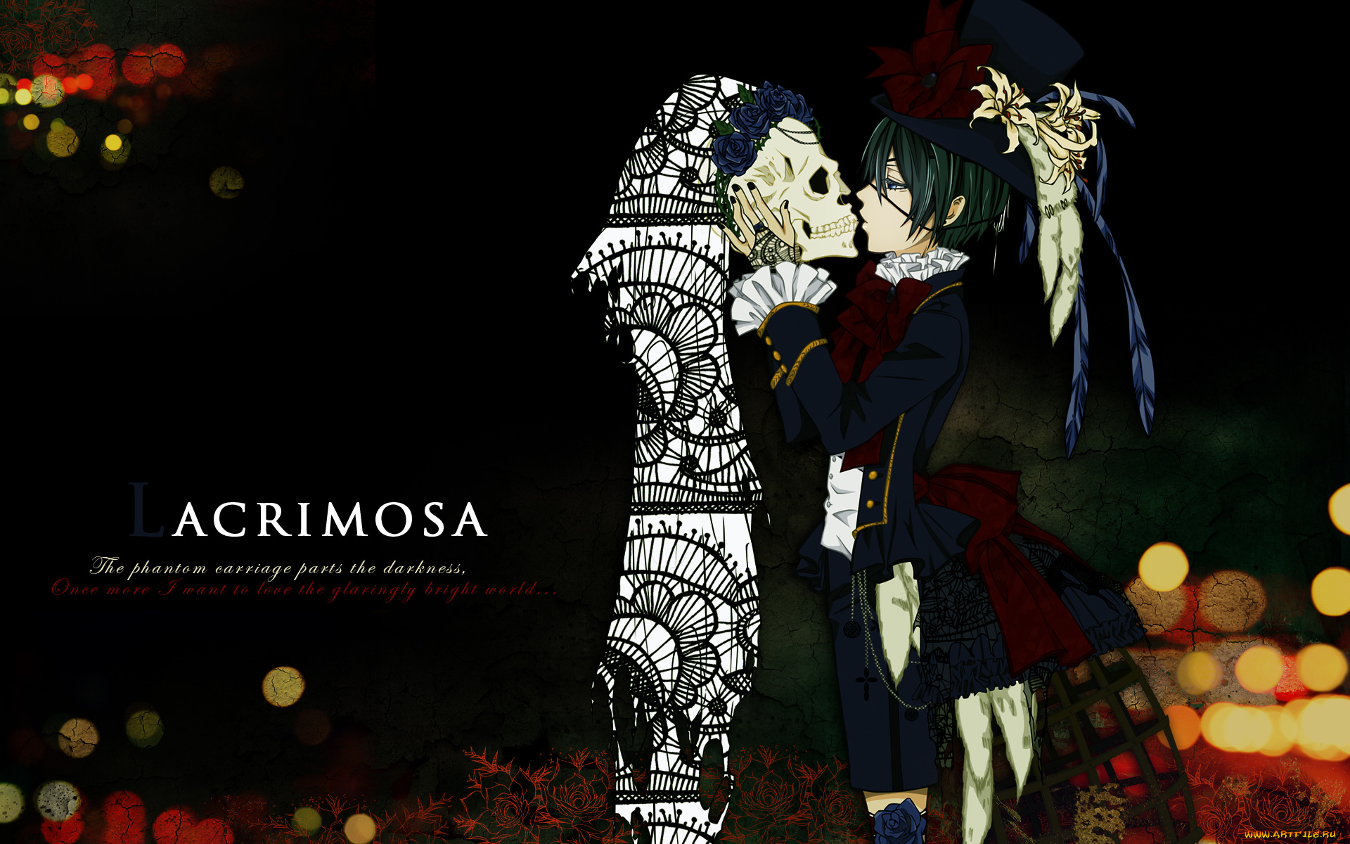 аниме, kuroshitsuji, персонажи