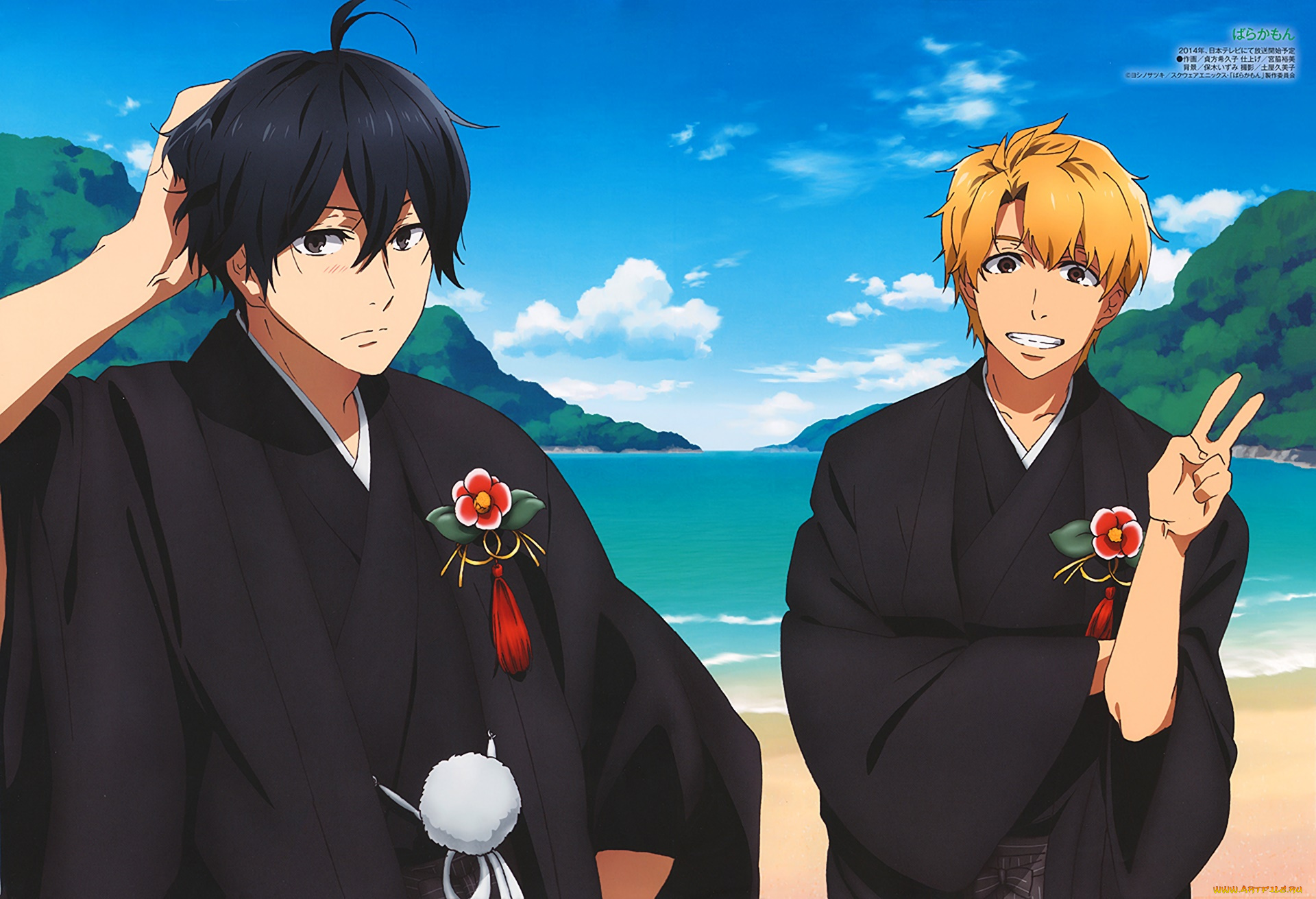 barakamon, аниме, персонаж