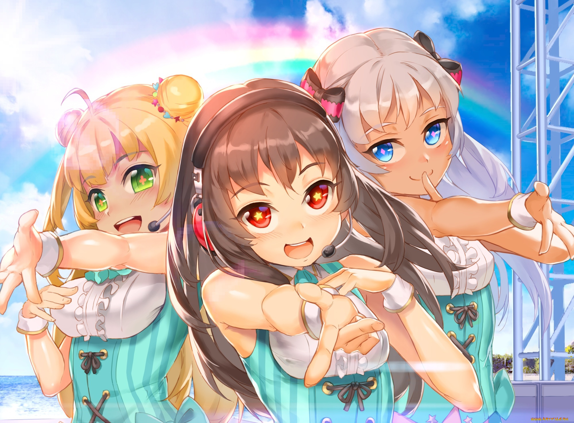 аниме, музыка, девочки