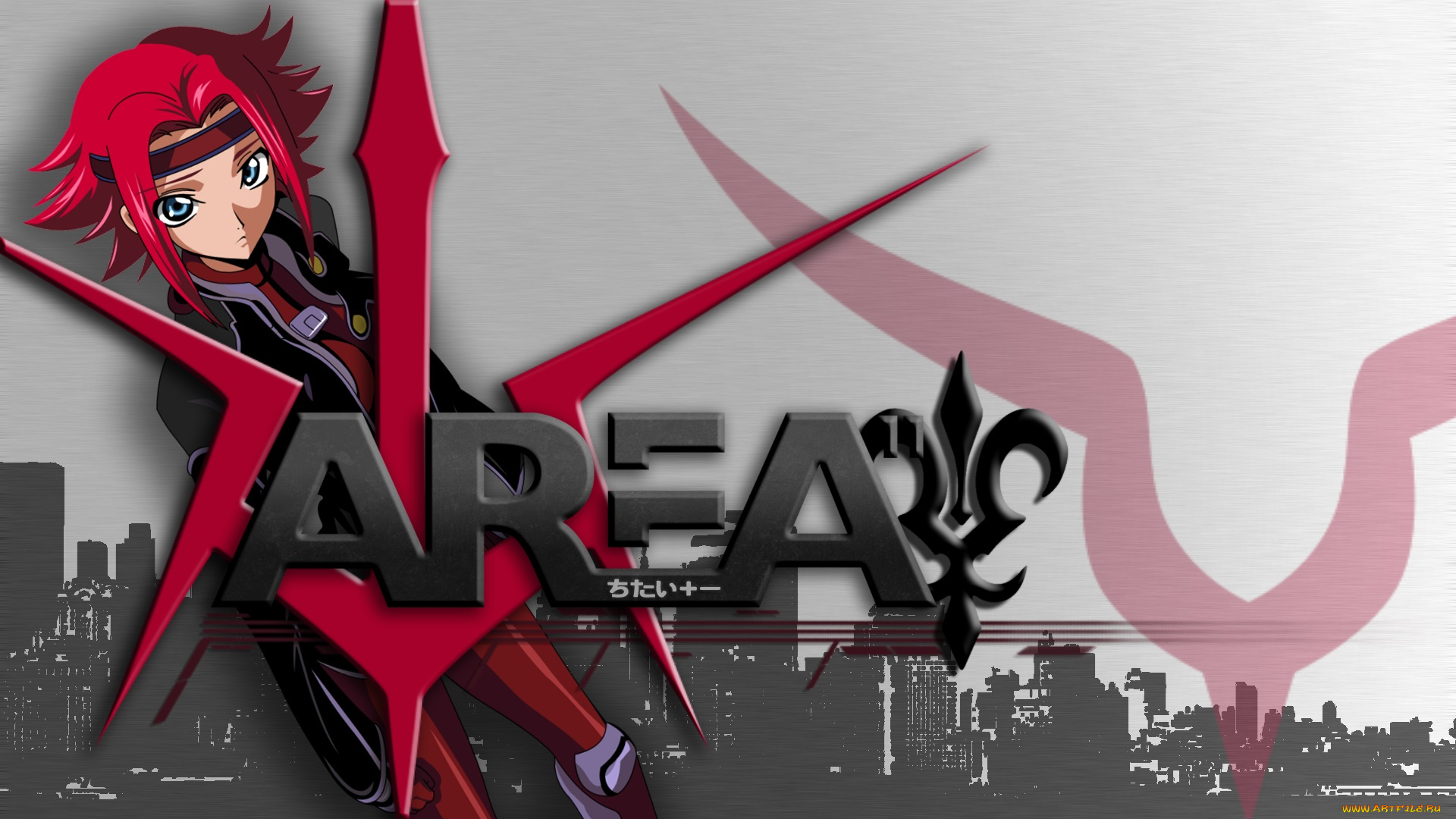 аниме, code, geass, фон, взгляд, девушка