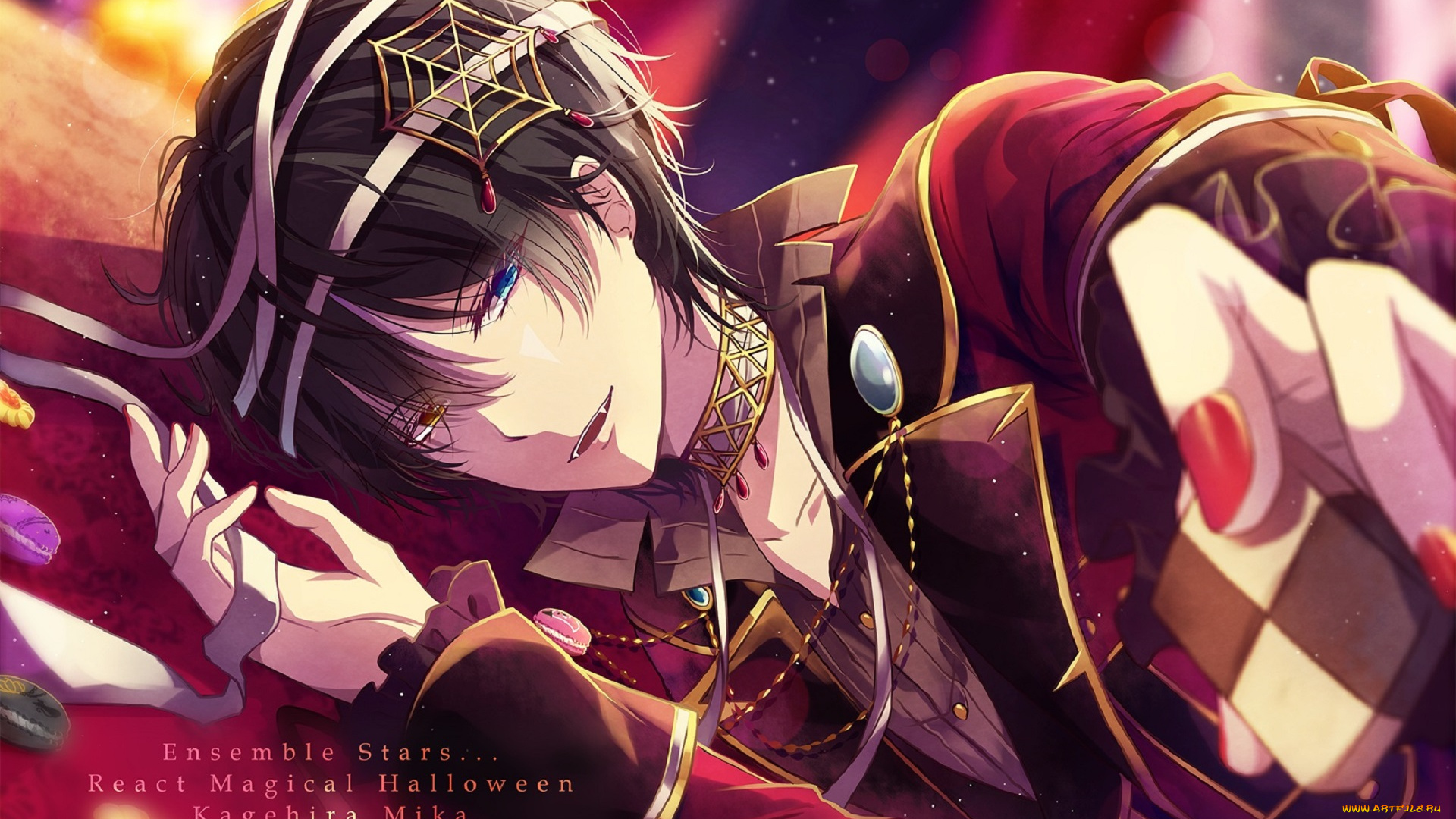 аниме, ensemble, stars, kagehira, mika